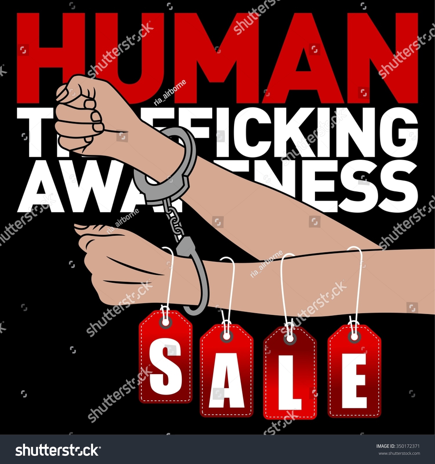 Human Trafficking Vector Template 스톡 벡터로열티 프리 350172371 Shutterstock 8725
