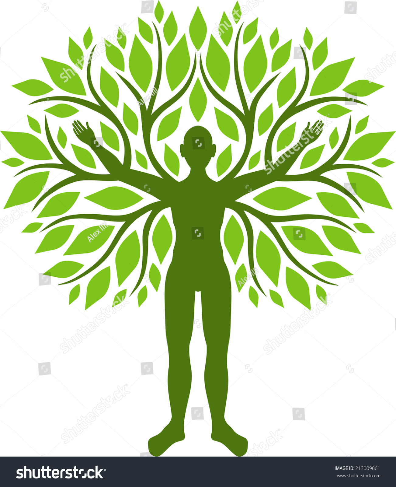 Human Tree Stock Vector 213009661 - Shutterstock
