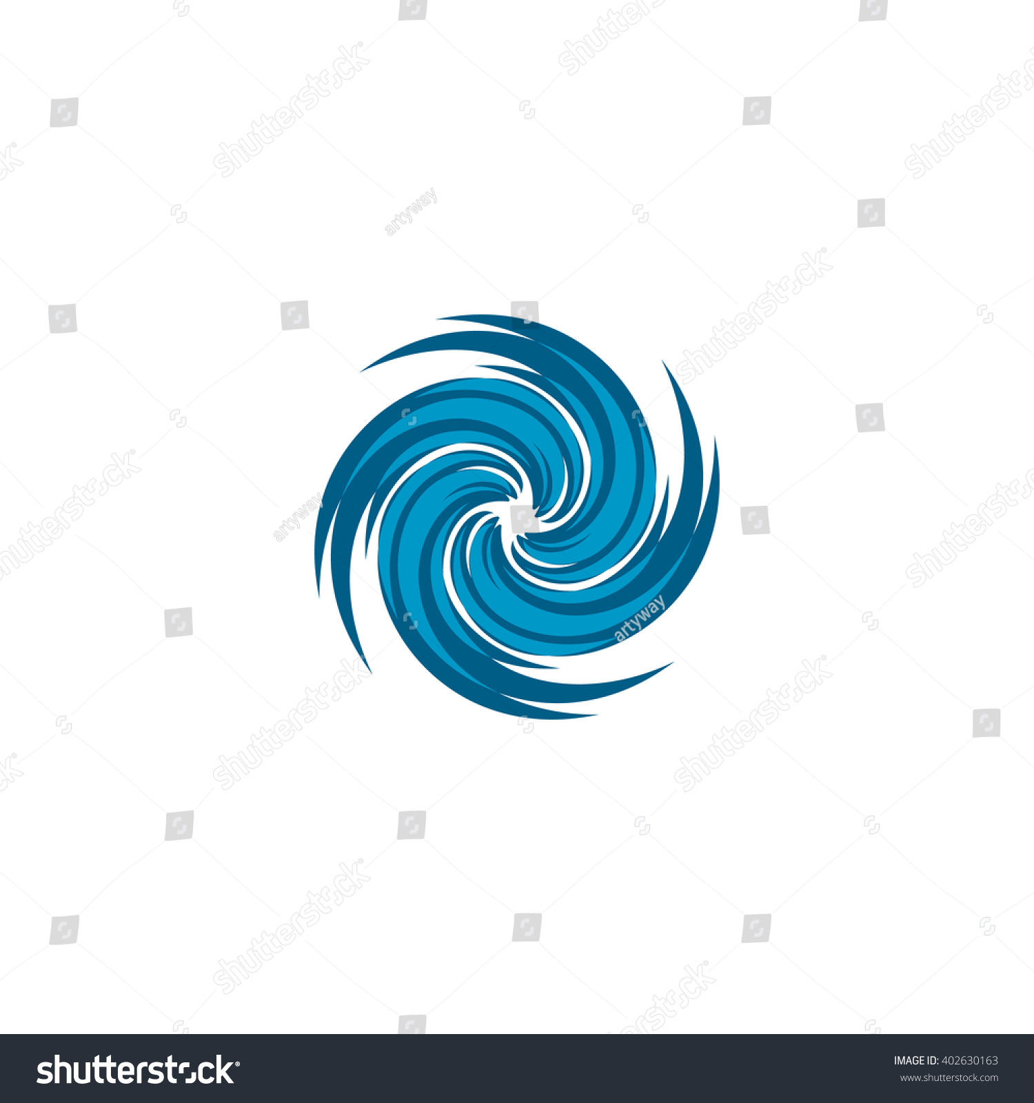 Hurricane Typhoon Tornado Wind Storm Funnel Stock Vector (Royalty Free ...