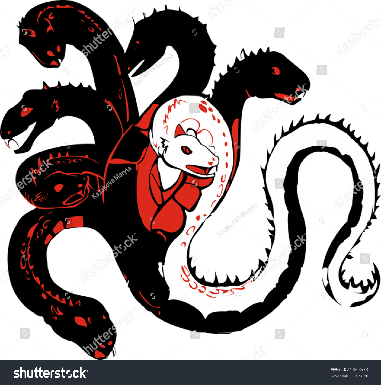 Hydra clip art preview