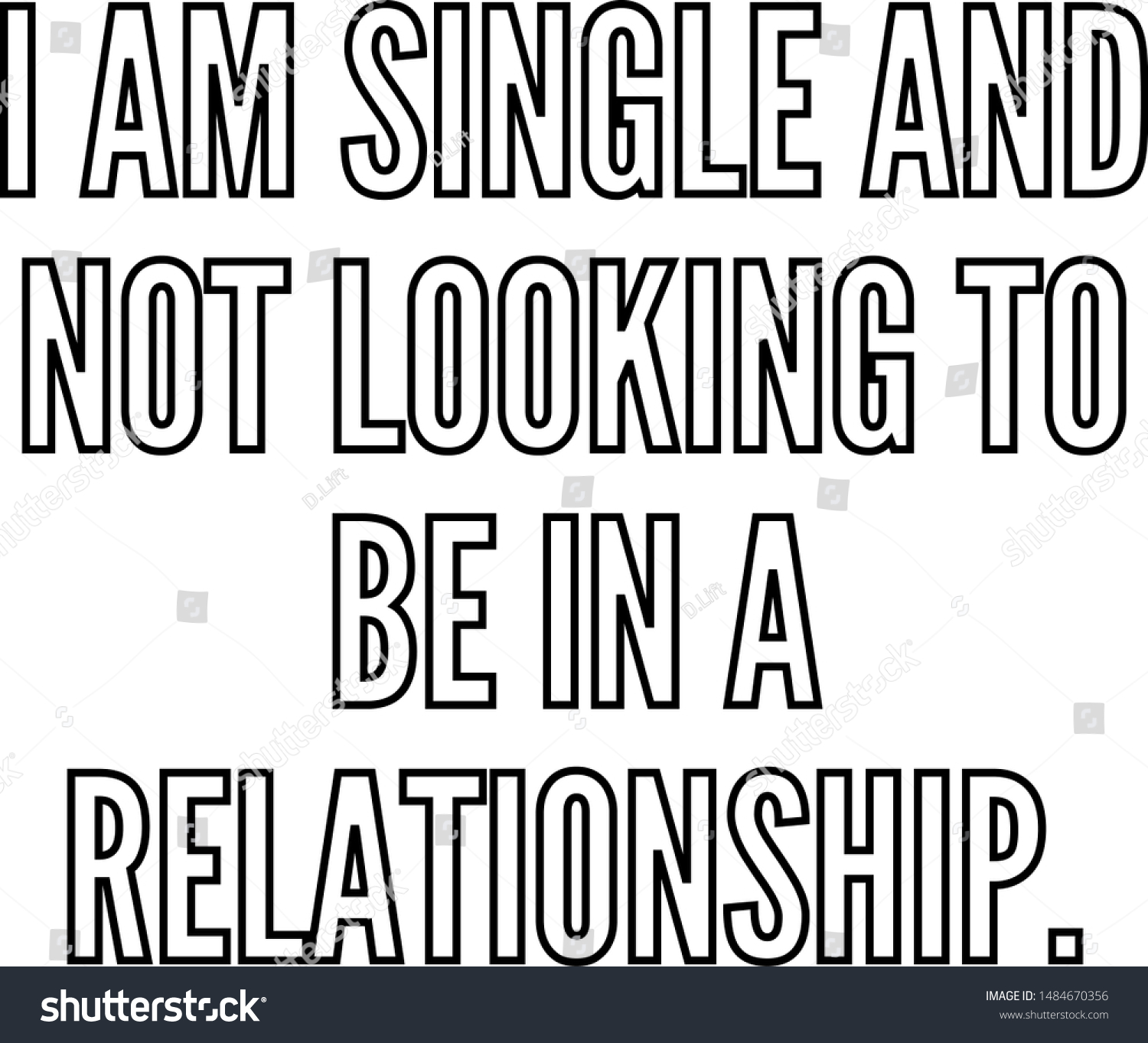 I am not looking for a serious relationship
