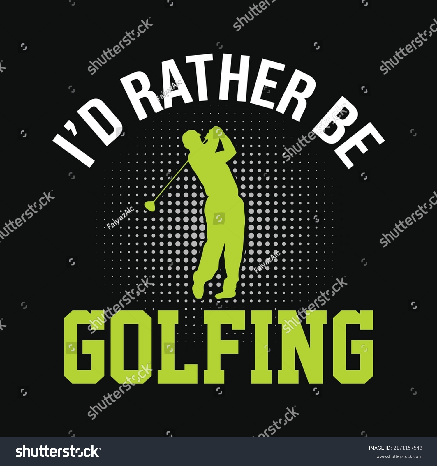 TIBT9013 I'd Rather Be Golfing Image Engraved Design Tidy Tin 