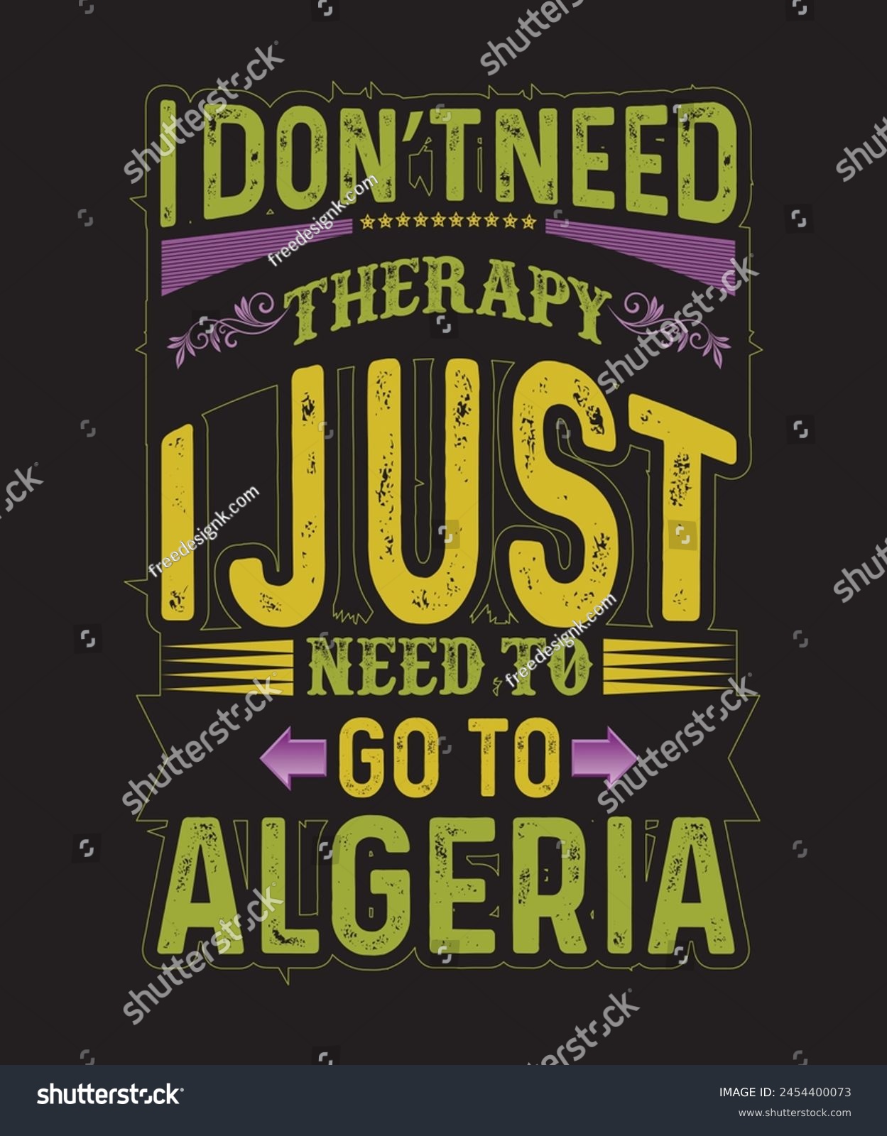 SVG of I- Dont- Need- Therapy- I (7) Typography tshirt Design print Ready Eps Cu file .eps
 svg