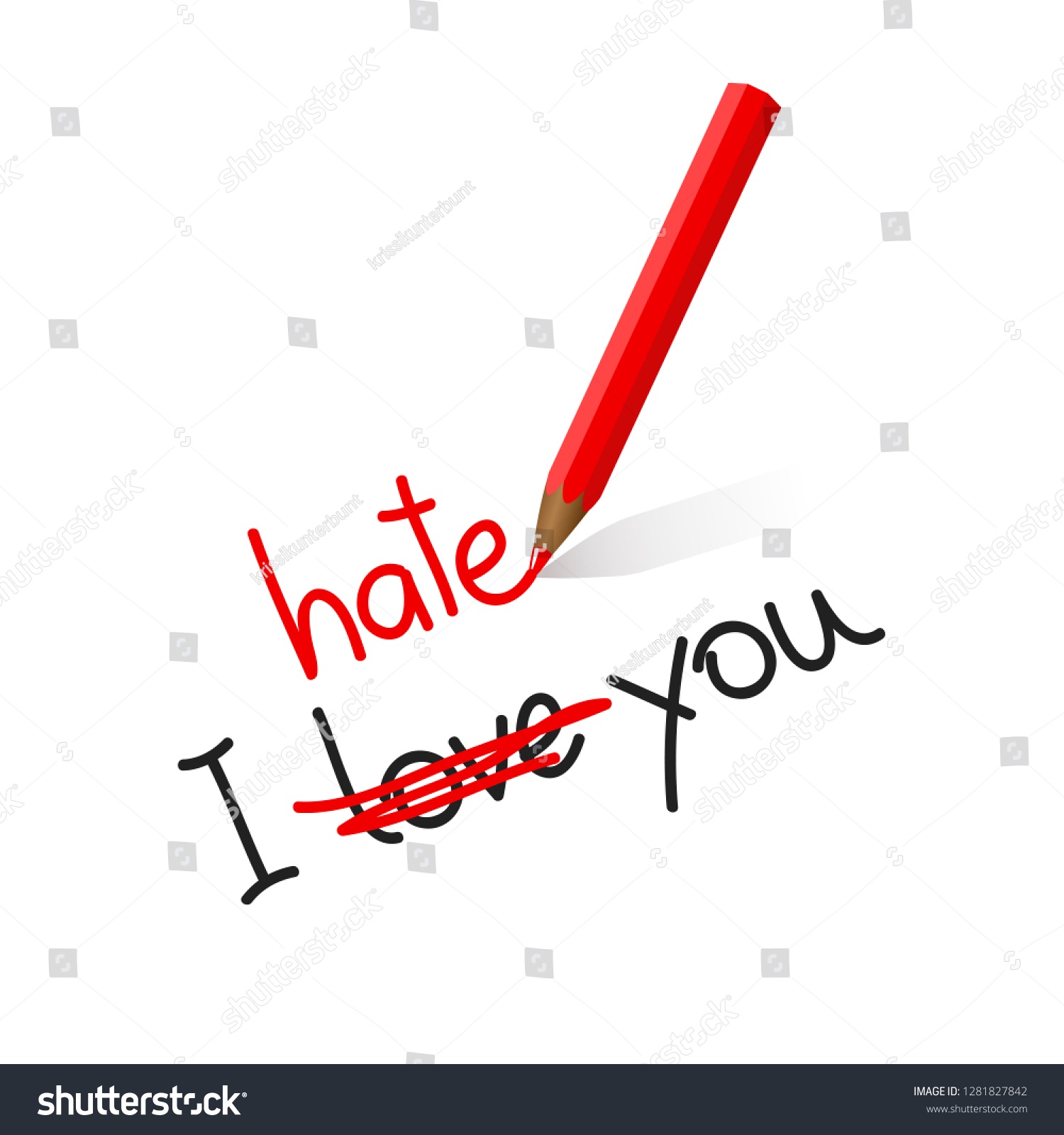 hate-love-you-typography-vector-illustration-stock-vector-royalty-free