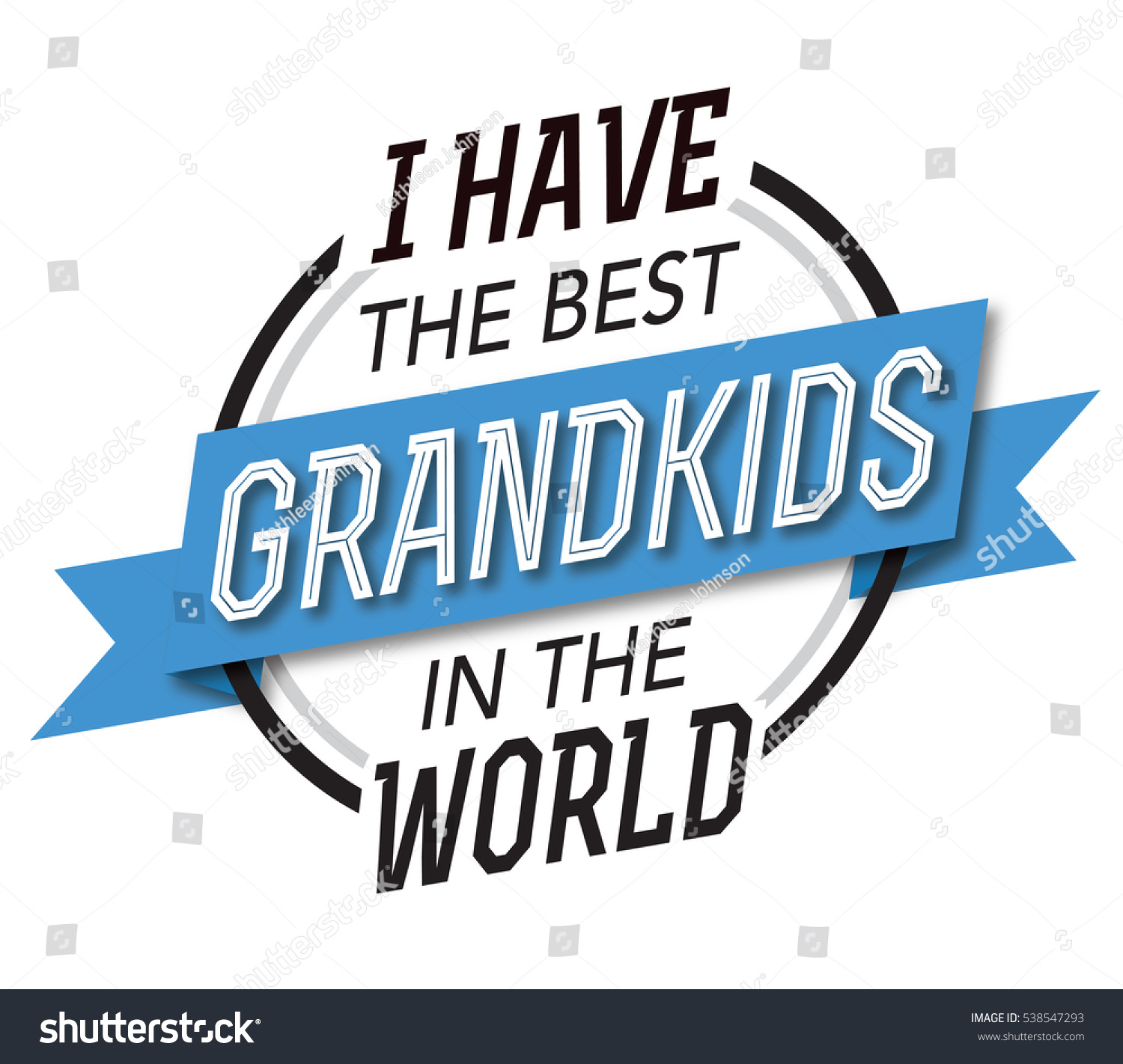 Download Have Best Grandkids World Typographic Design Stock Vector ...