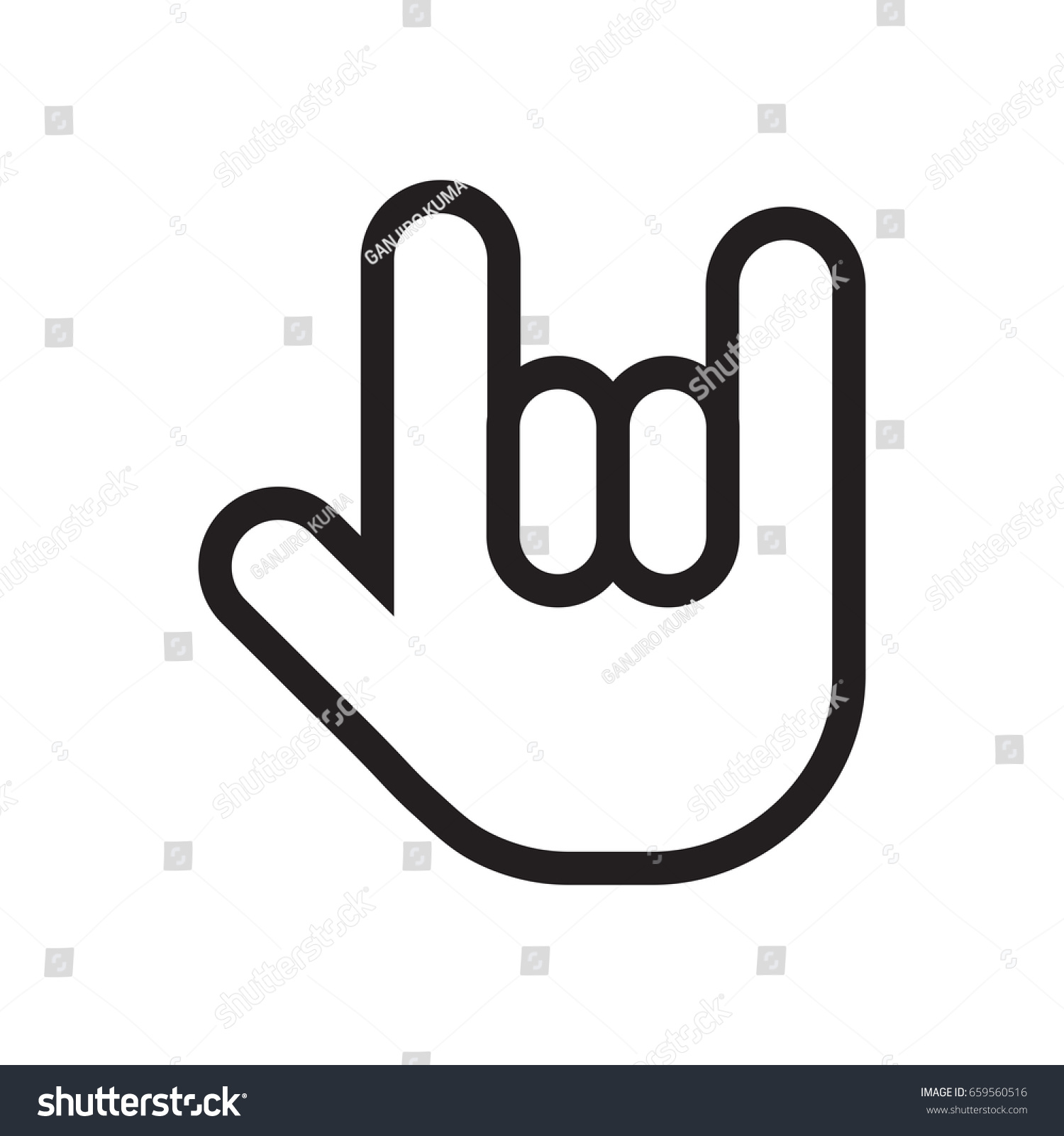 I Love You Sign Language Svg Free - Layered SVG Cut File