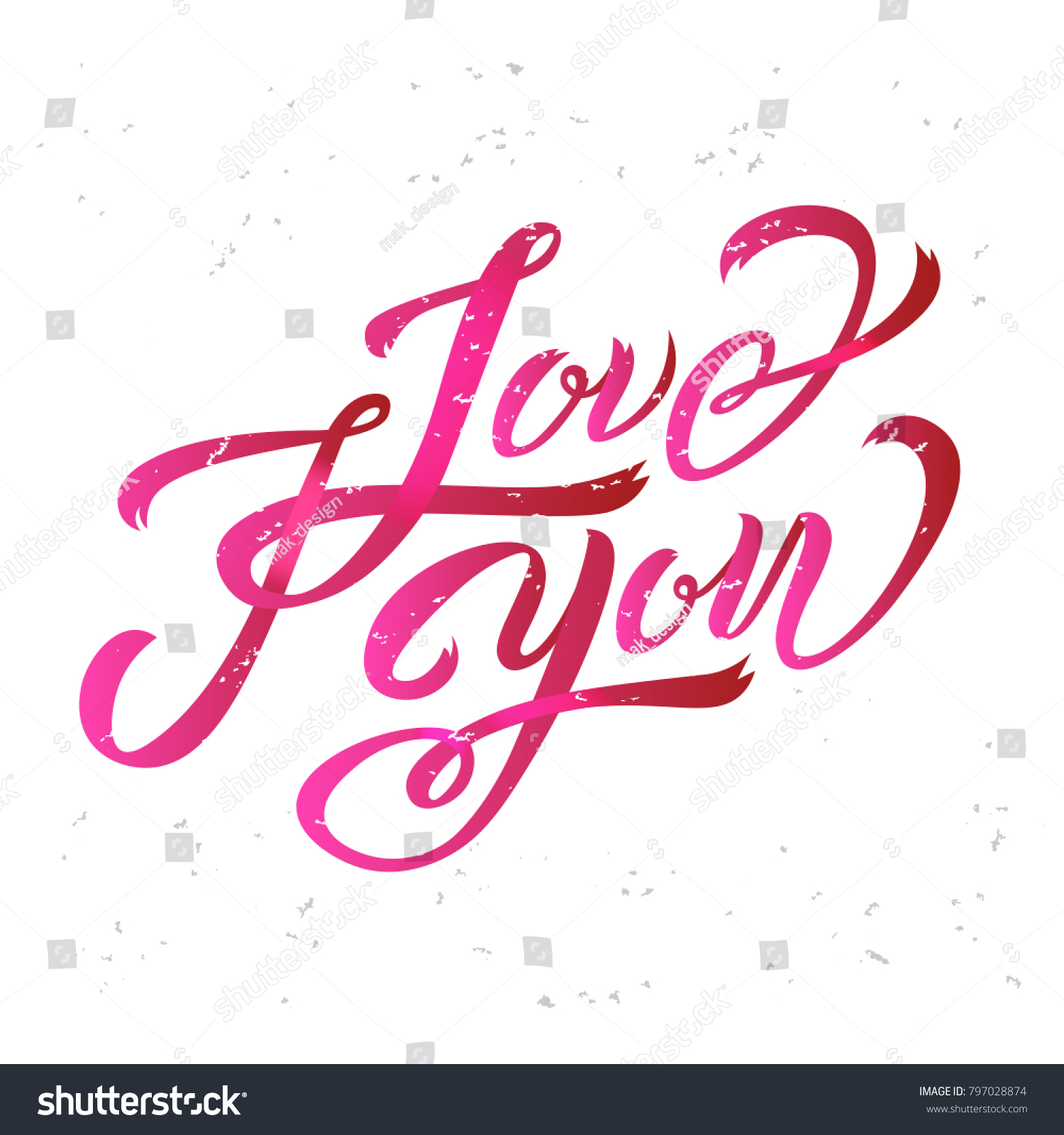 love you new style text