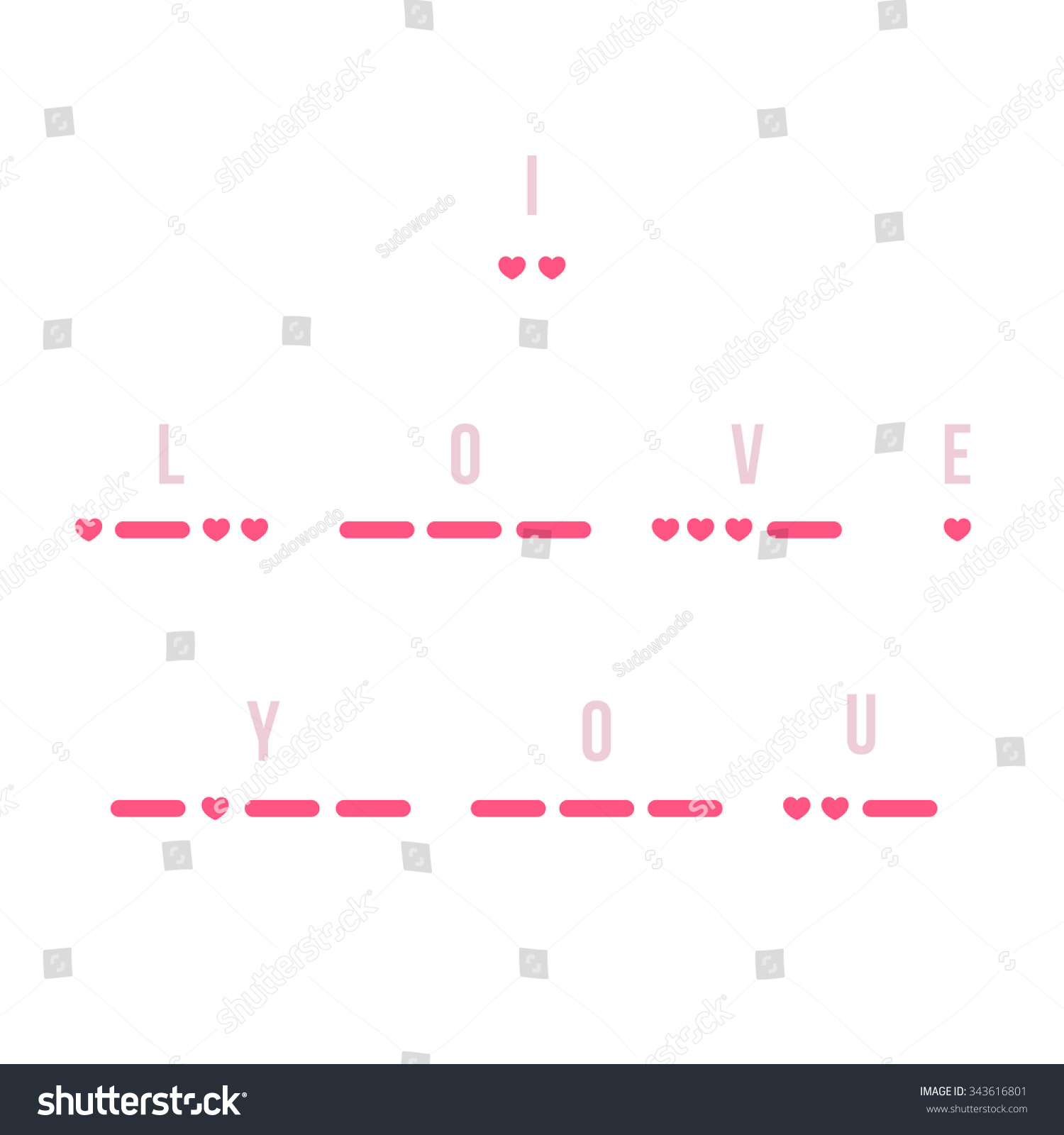 What is the code of i love you?