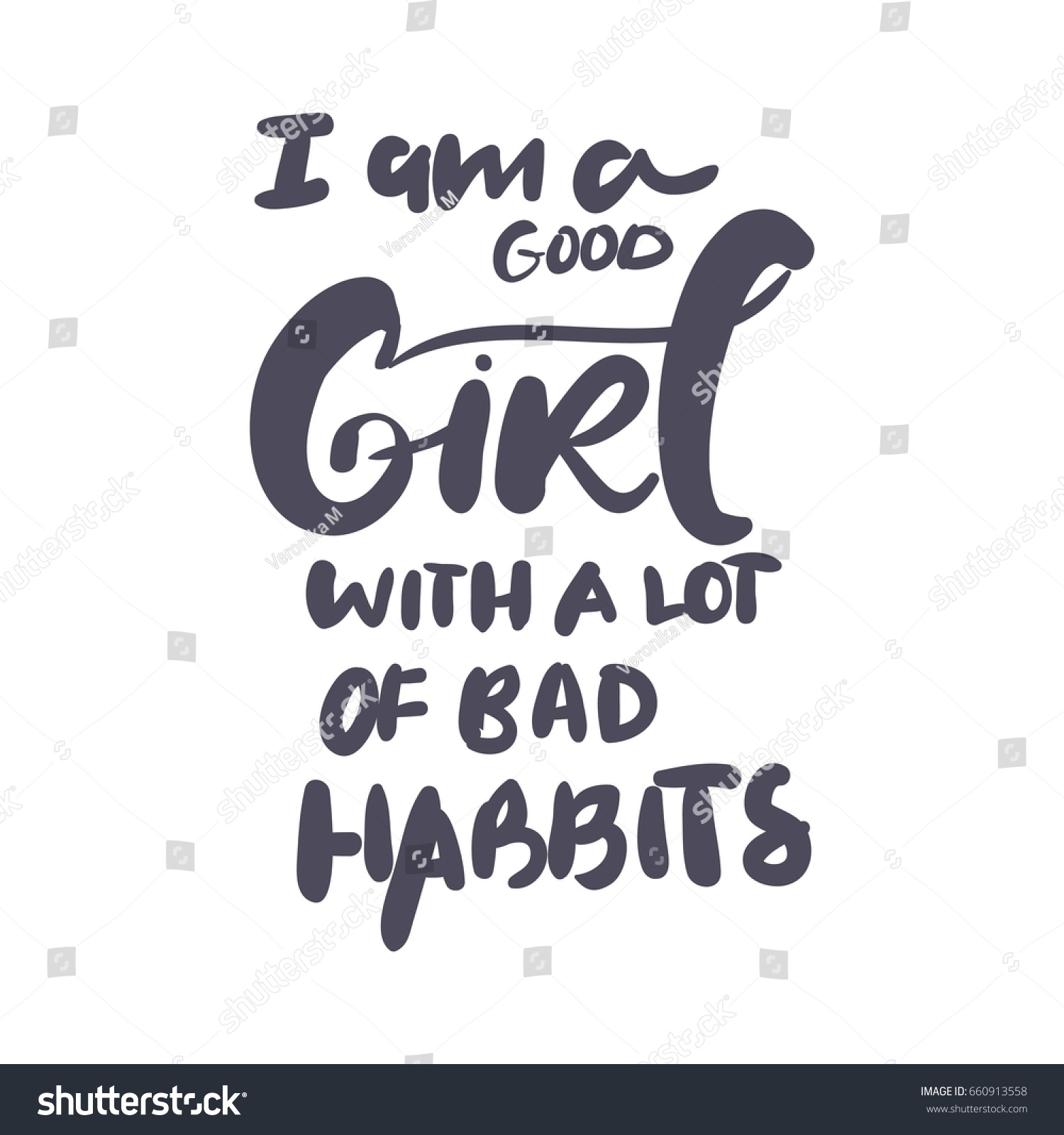 inspiring posters with quotes good bad habbits inspirational motivation stock vector