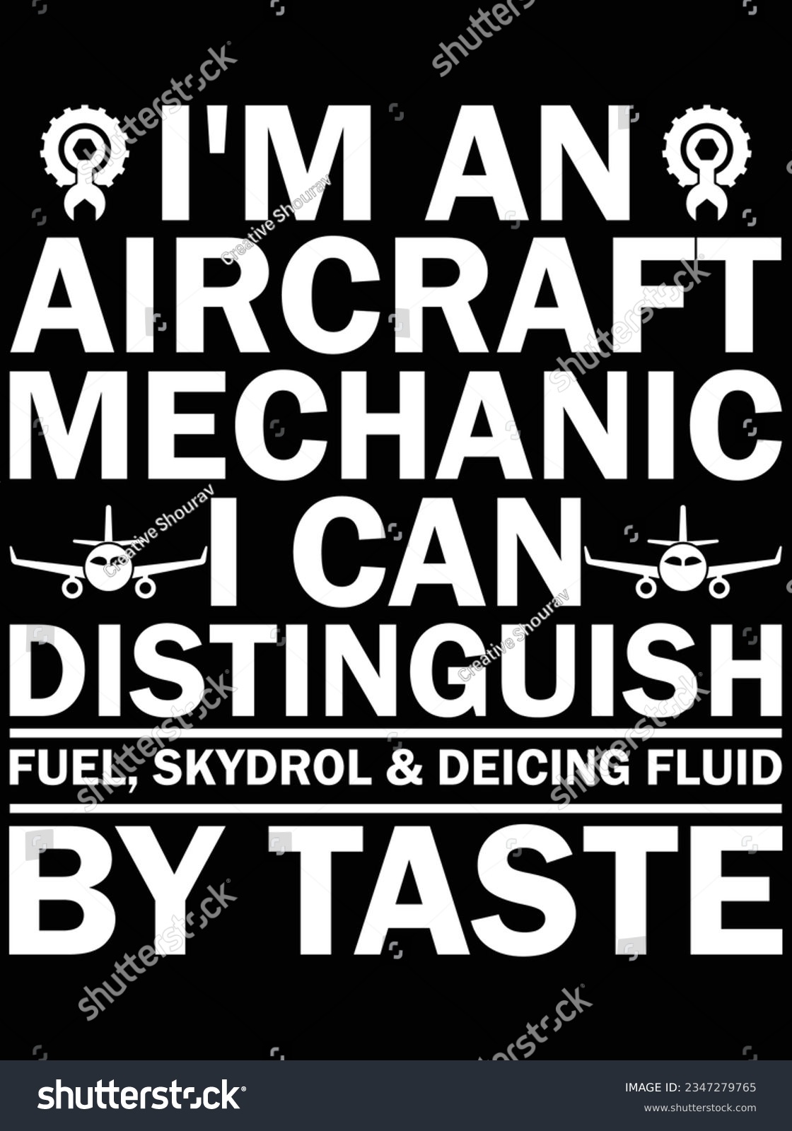 SVG of I'm an aircraft mechanic I can distinguish vector art design, eps file. design file for t-shirt. SVG, EPS cuttable design file svg