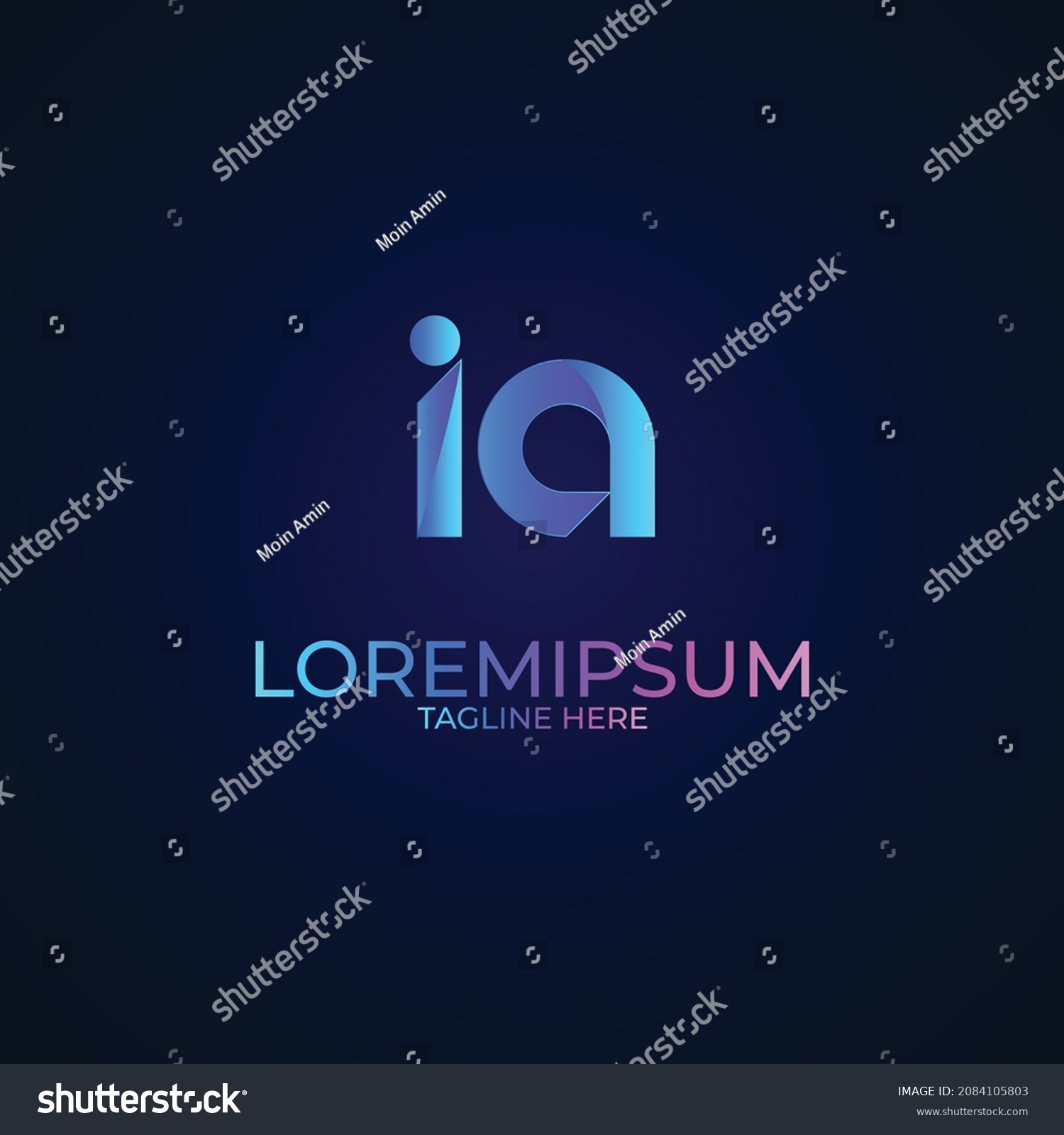 Ia Ai Logo Initial Vector Logo Stock Vector (Royalty Free) 2084105803 ...