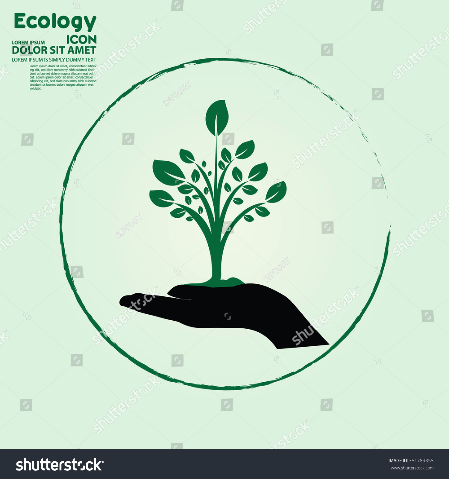 Icon Ecology Tree Greenicon Green Energygreen Stock Vector 381789358 Shutterstock Ecology Green Icons Tree With Logo Vector Stock Vector Image 51156431