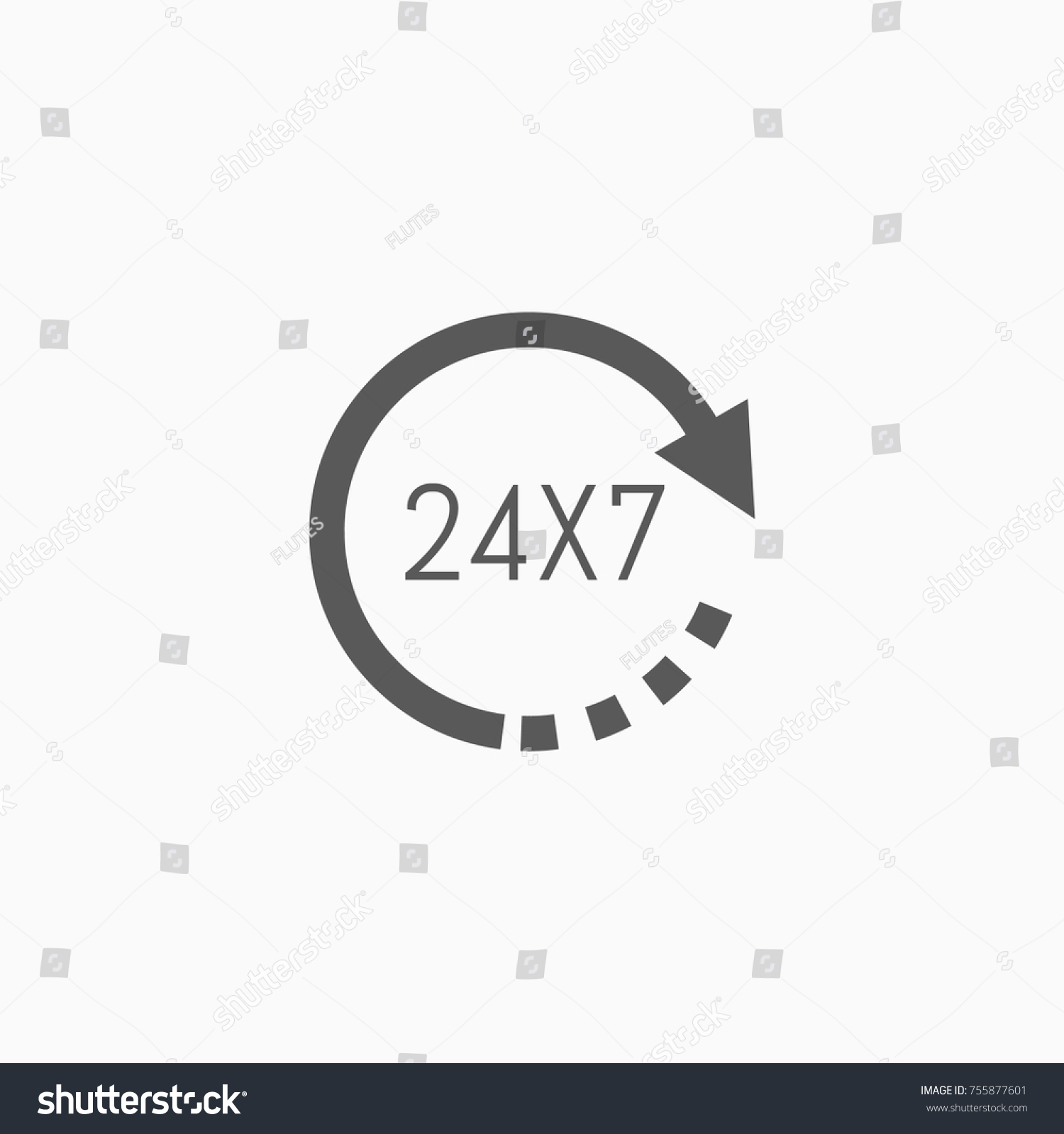 24x7 icon Images, Stock Photos & Vectors | Shutterstock