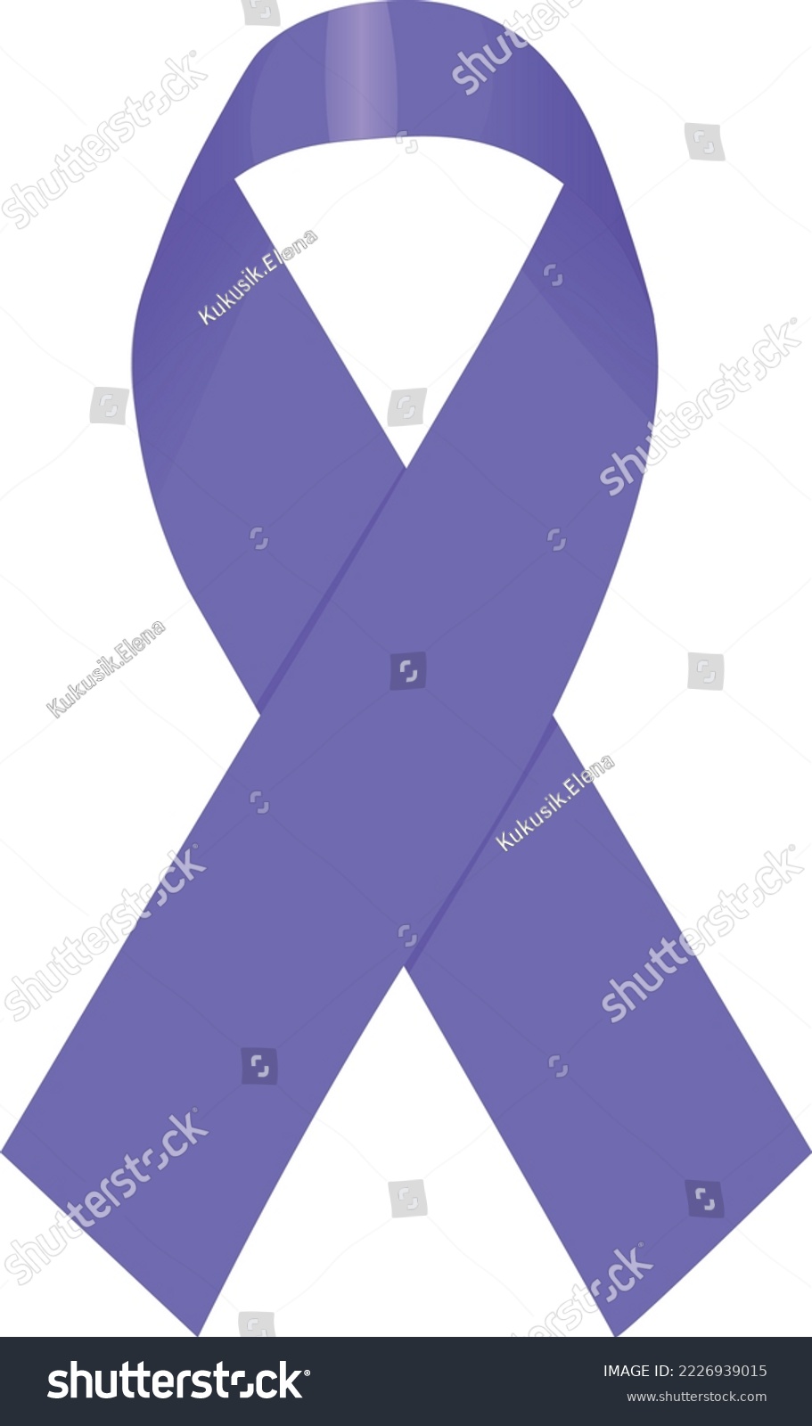 SVG of Icon ribbon symbol cancer day lavender ribbon svg
