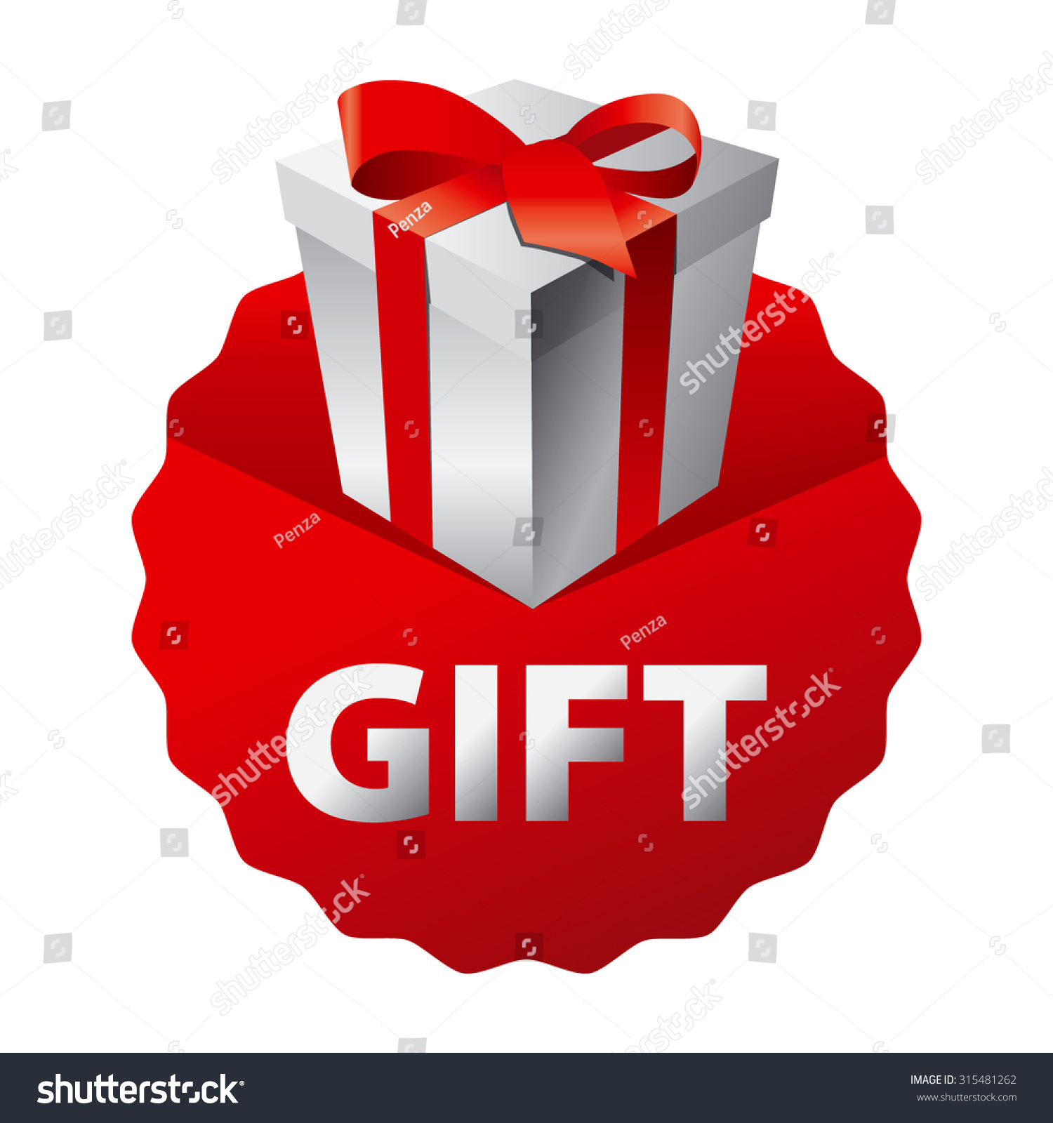 Download Gift Icon White Gif