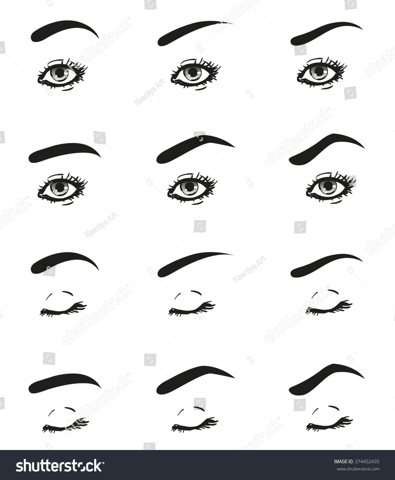 62,245 Brow eyes Images, Stock Photos & Vectors | Shutterstock