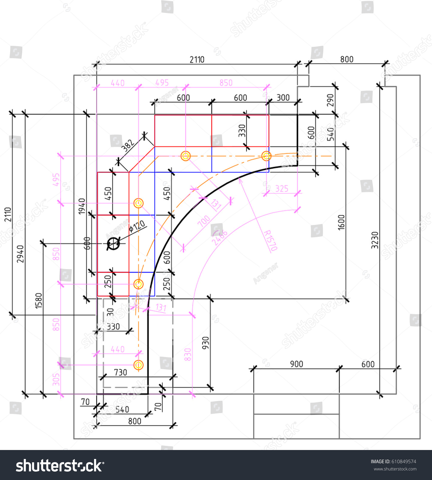 Ideas Repair Apartment Drawing Ceiling 2 Stock Vector