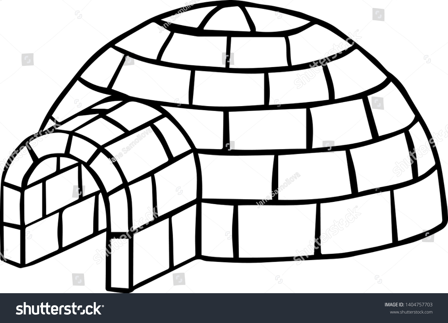 igloo building black white vector sketched stock vector royalty free 1404757703 https www shutterstock com image vector igloo building black white vector sketched 1404757703