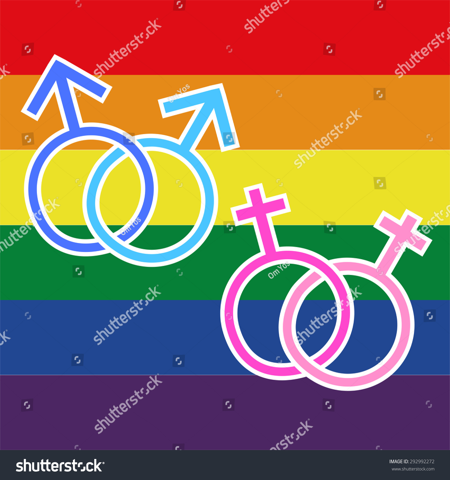 Illustration Homosexual Transgender Stock Vector 292992272 Shutterstock