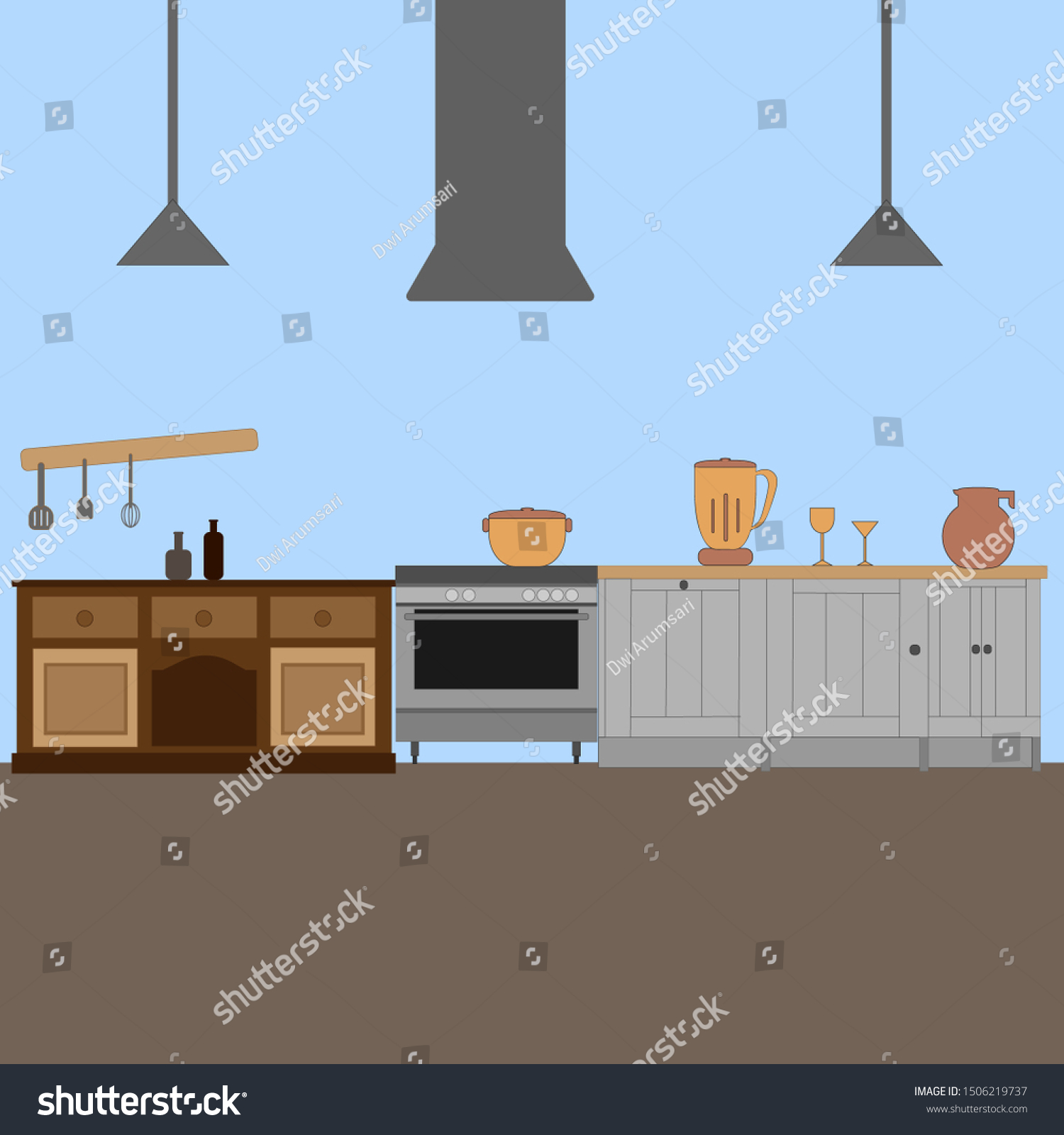 Download Kitchen Set Background Gif