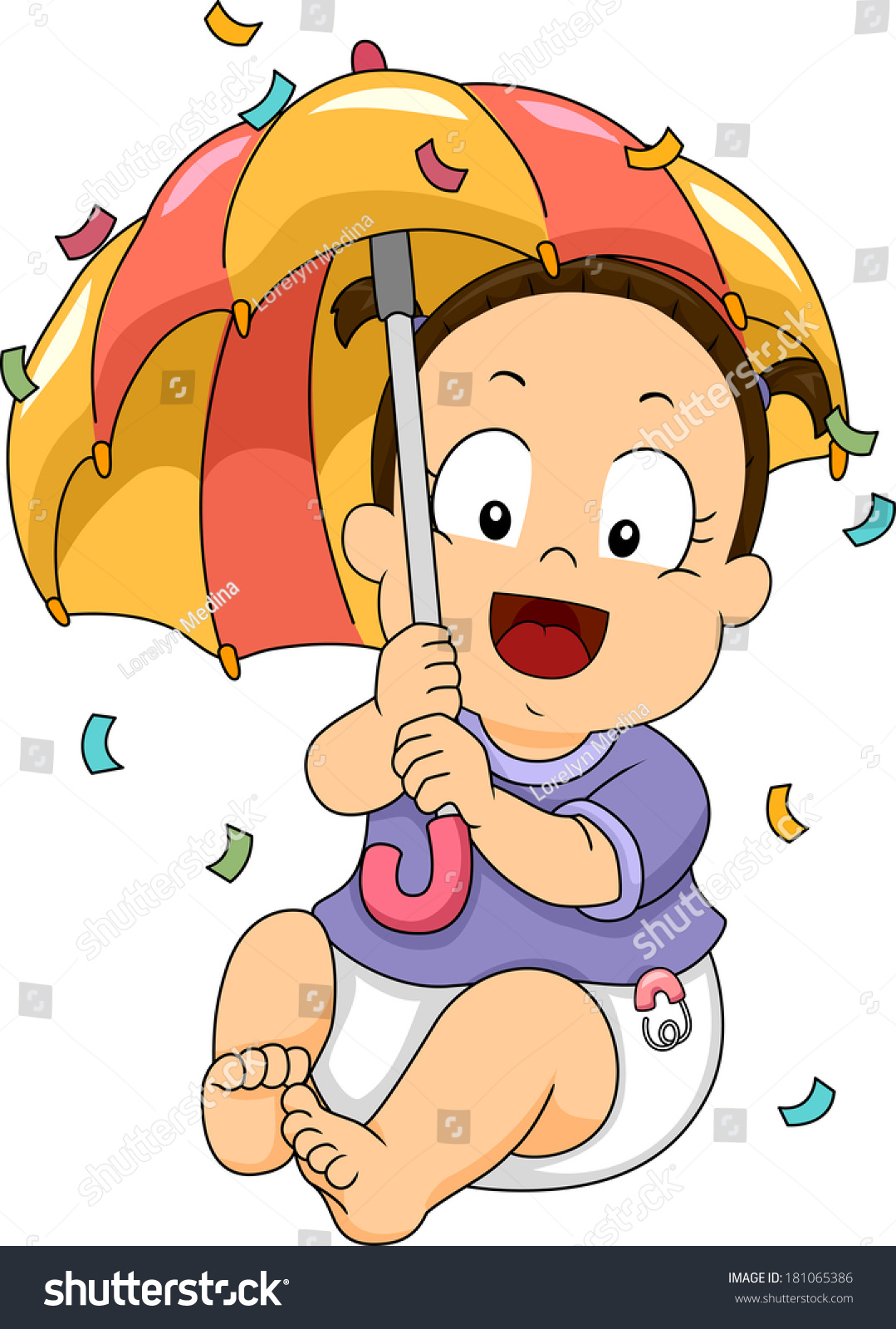 baby girl umbrella