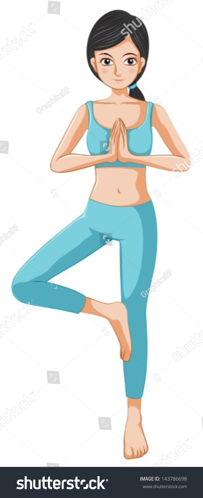 Teen In Yoga Pants