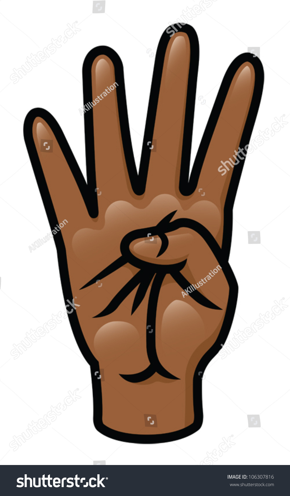 illustration-cartoon-hand-holding-four-fingers-stock-vector-106307816