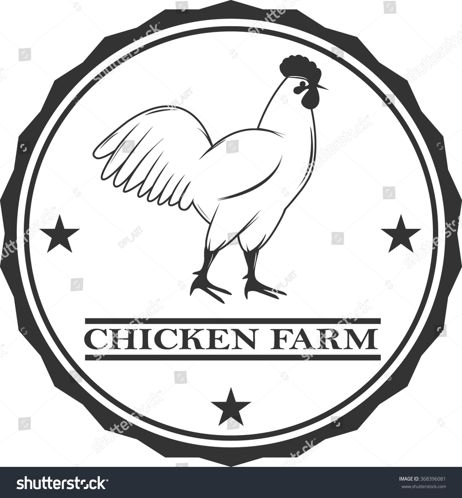 illustration-chicken-farm-vector-de-stock-libre-de-regal-as