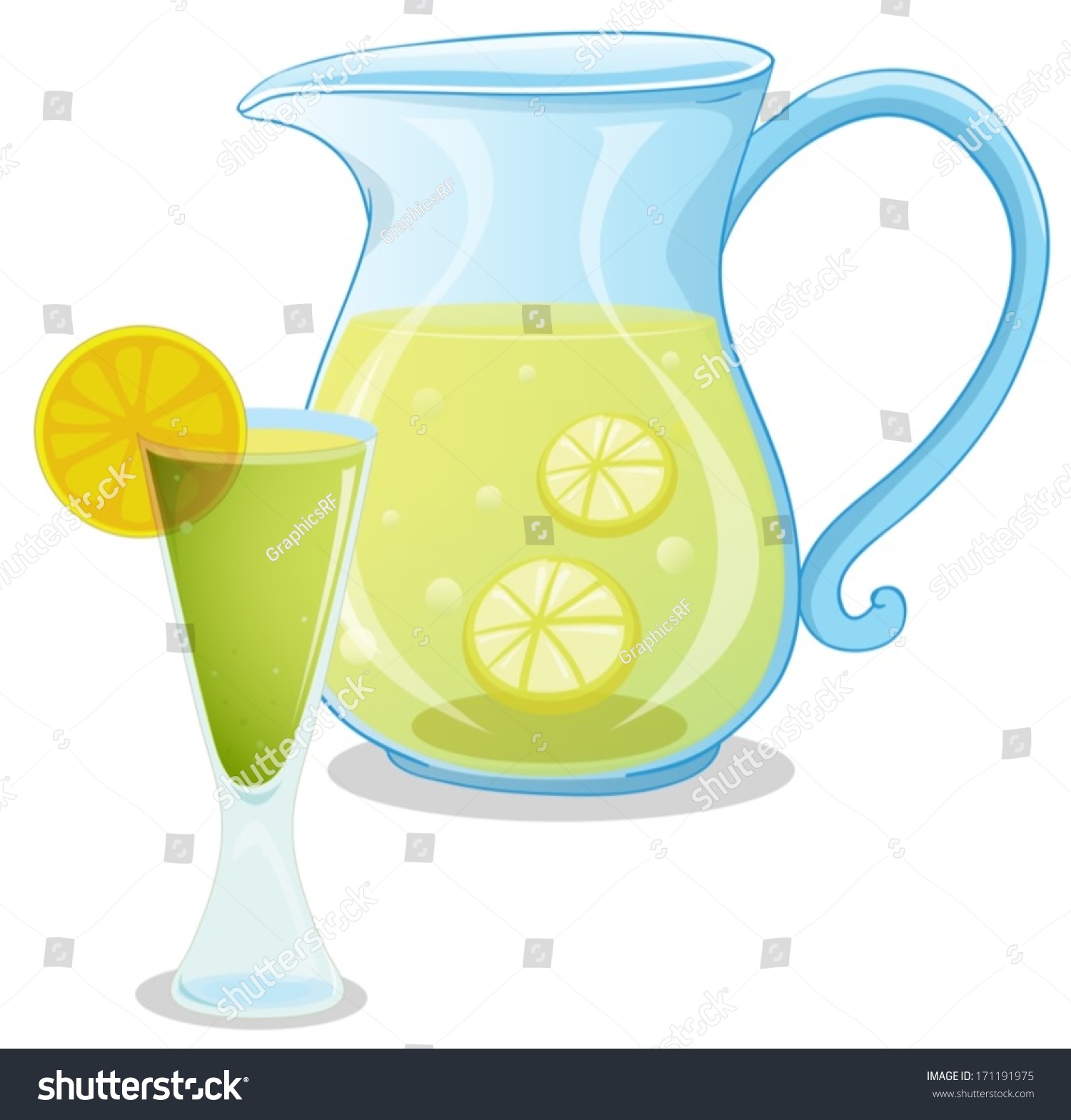 clipart lemonade pitcher - photo #33