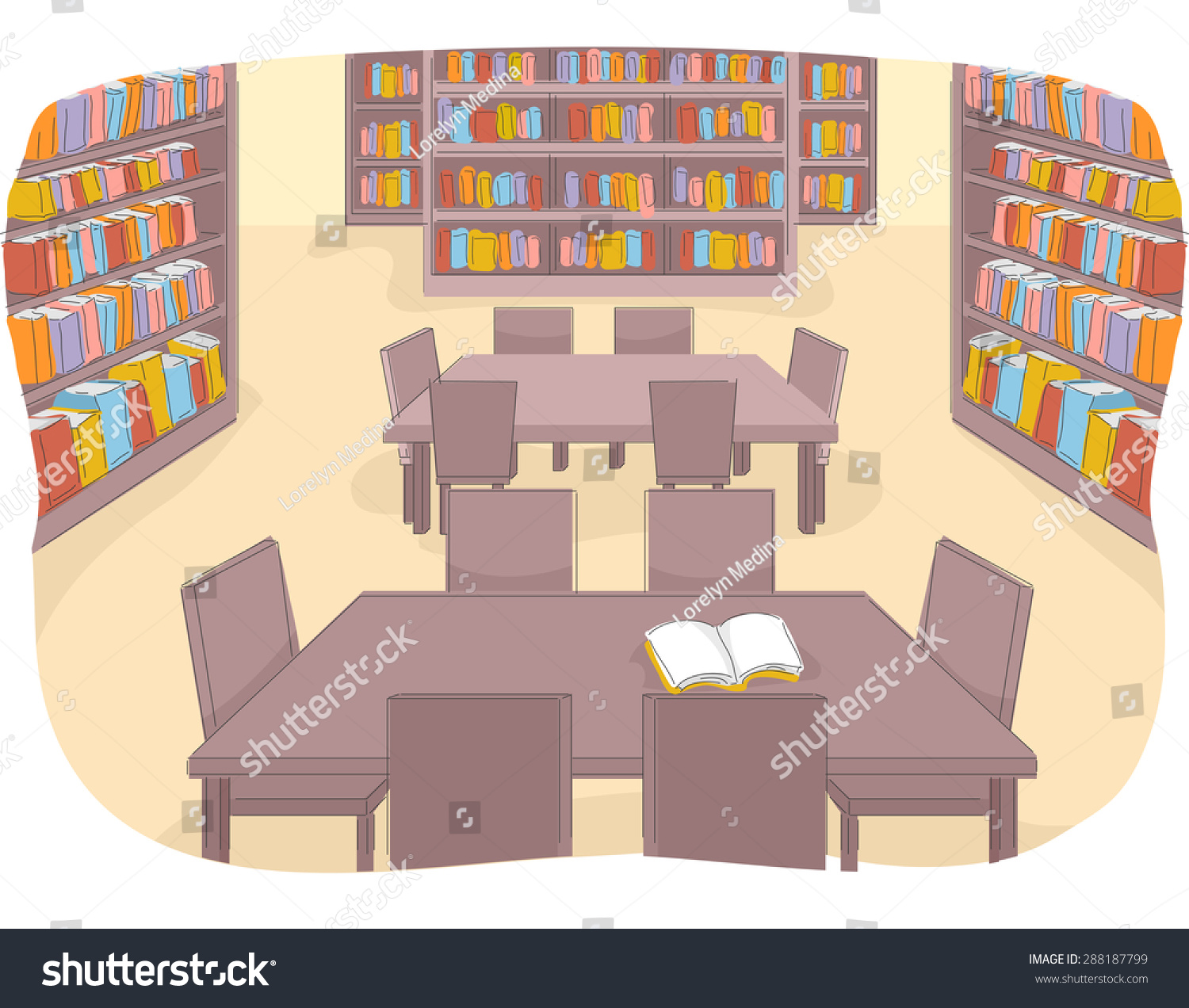 5,279 School Library Clipart Images, Stock Photos & Vectors 