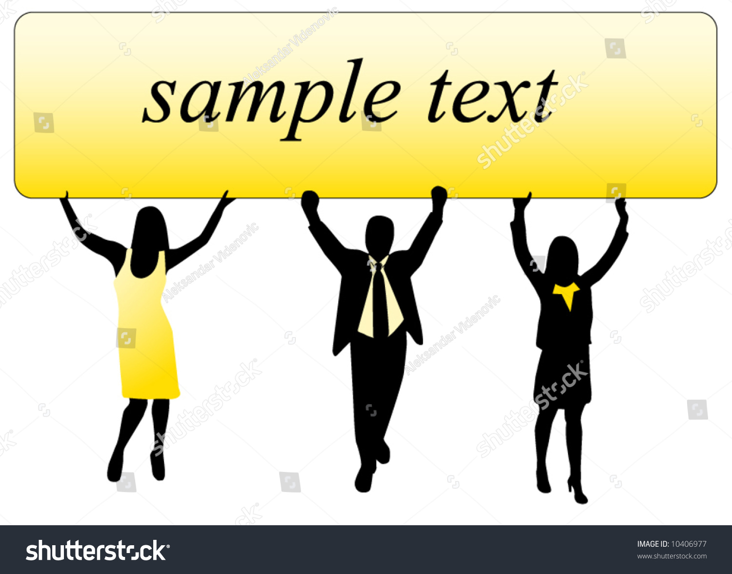 Illustration Advertising Stock Vector (Royalty Free) 10406977