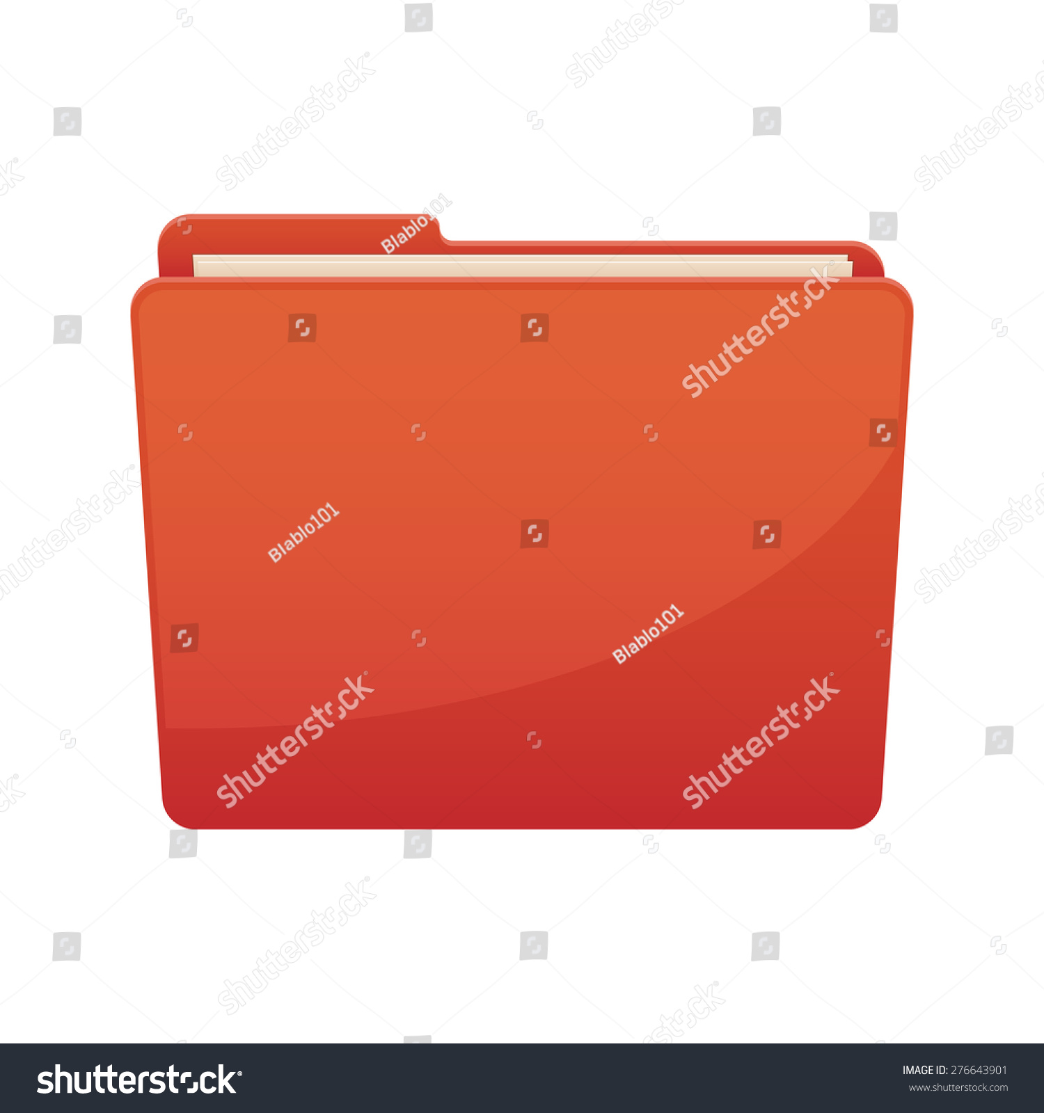 Illustration Isolated Red Folder Icon เวกเตอร์สต็อก (ปลอดค่าลิขสิทธิ์) 276643901 Shutterstock