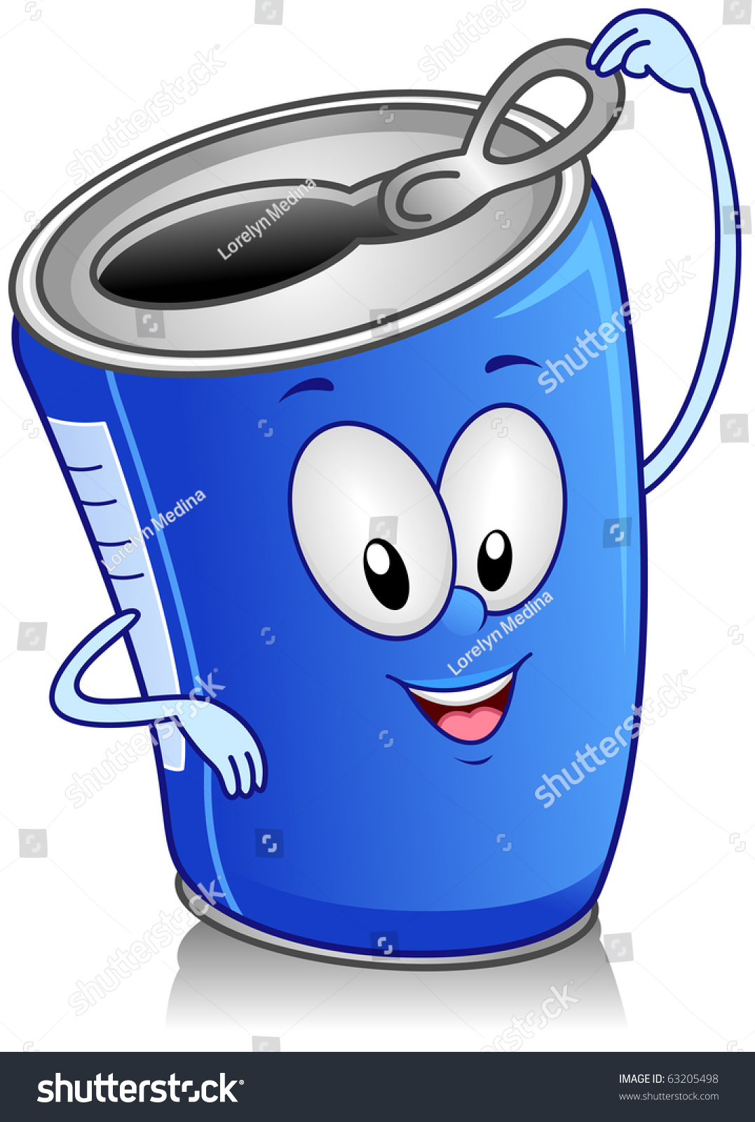 Illustration Of Canned Drink Character - 63205498 : Shutterstock