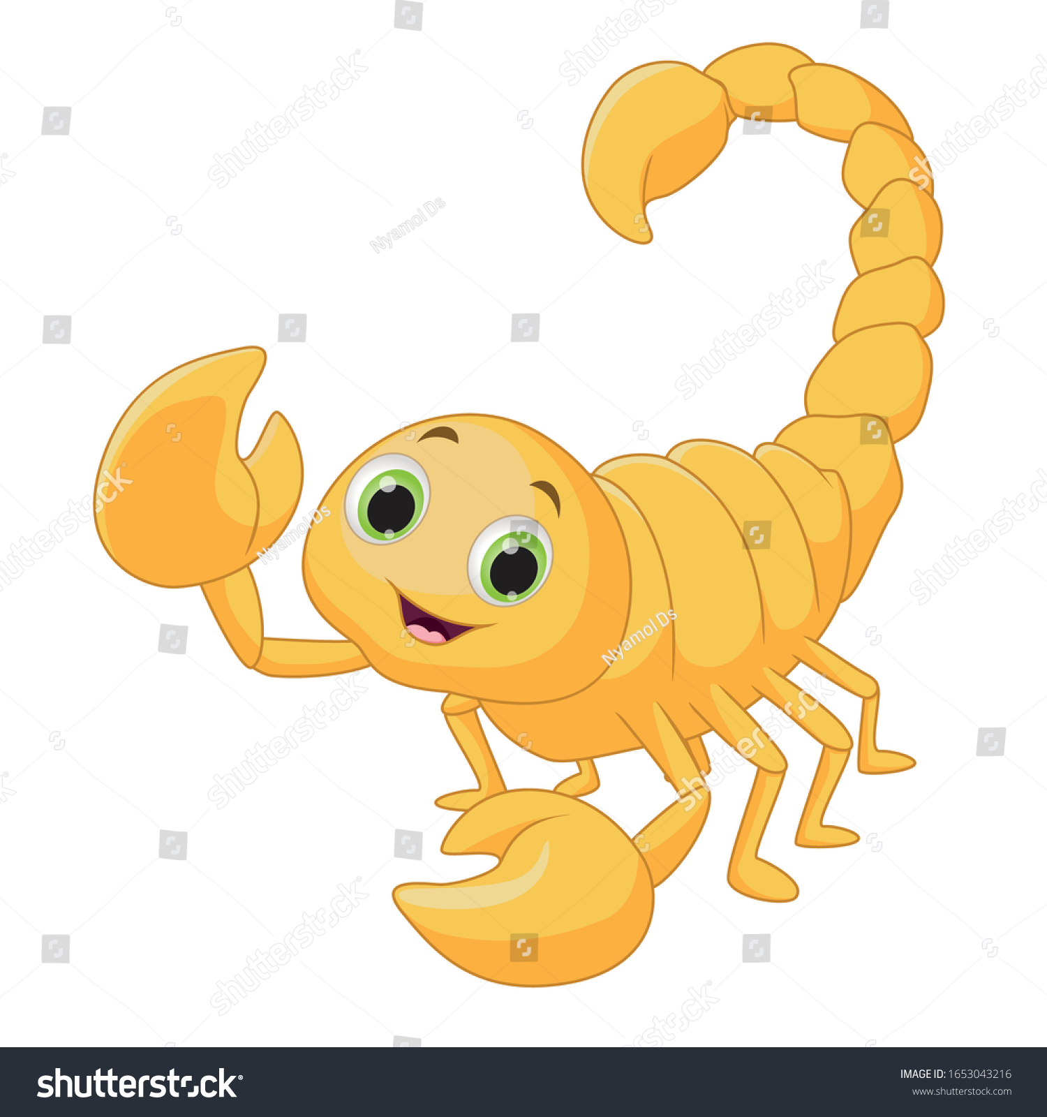 Scorpion cartoon