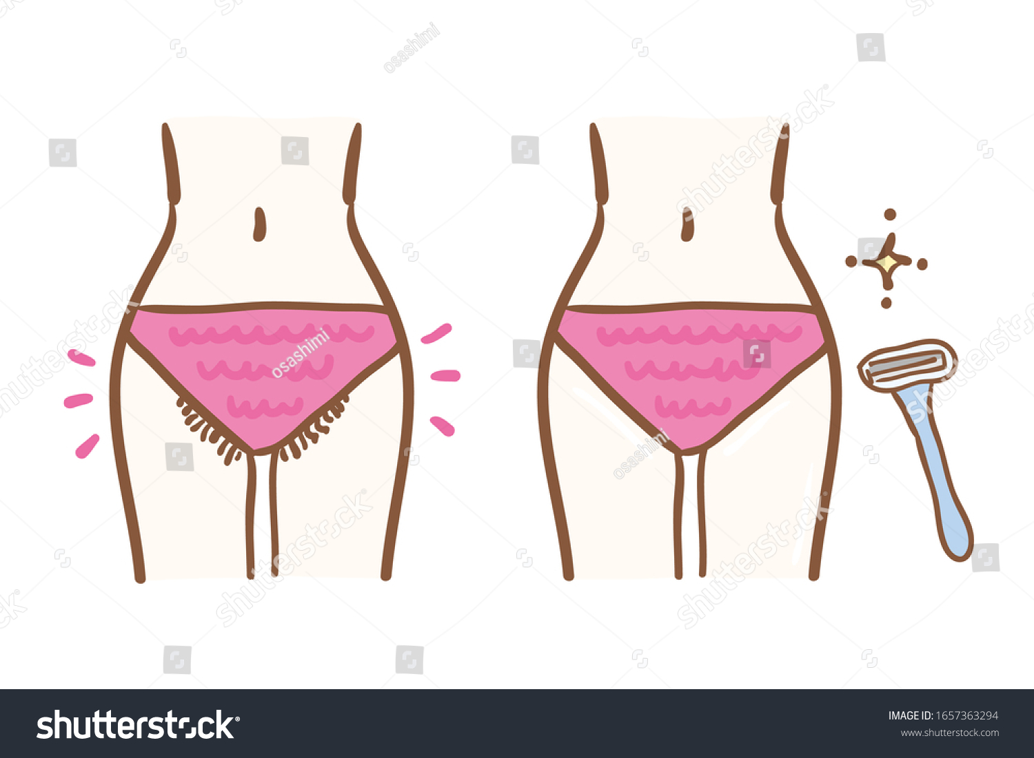 558 Afbeeldingen Voor Shave Pubic Hair Afbeeldingen Stockfoto‘s En Vectoren Shutterstock 