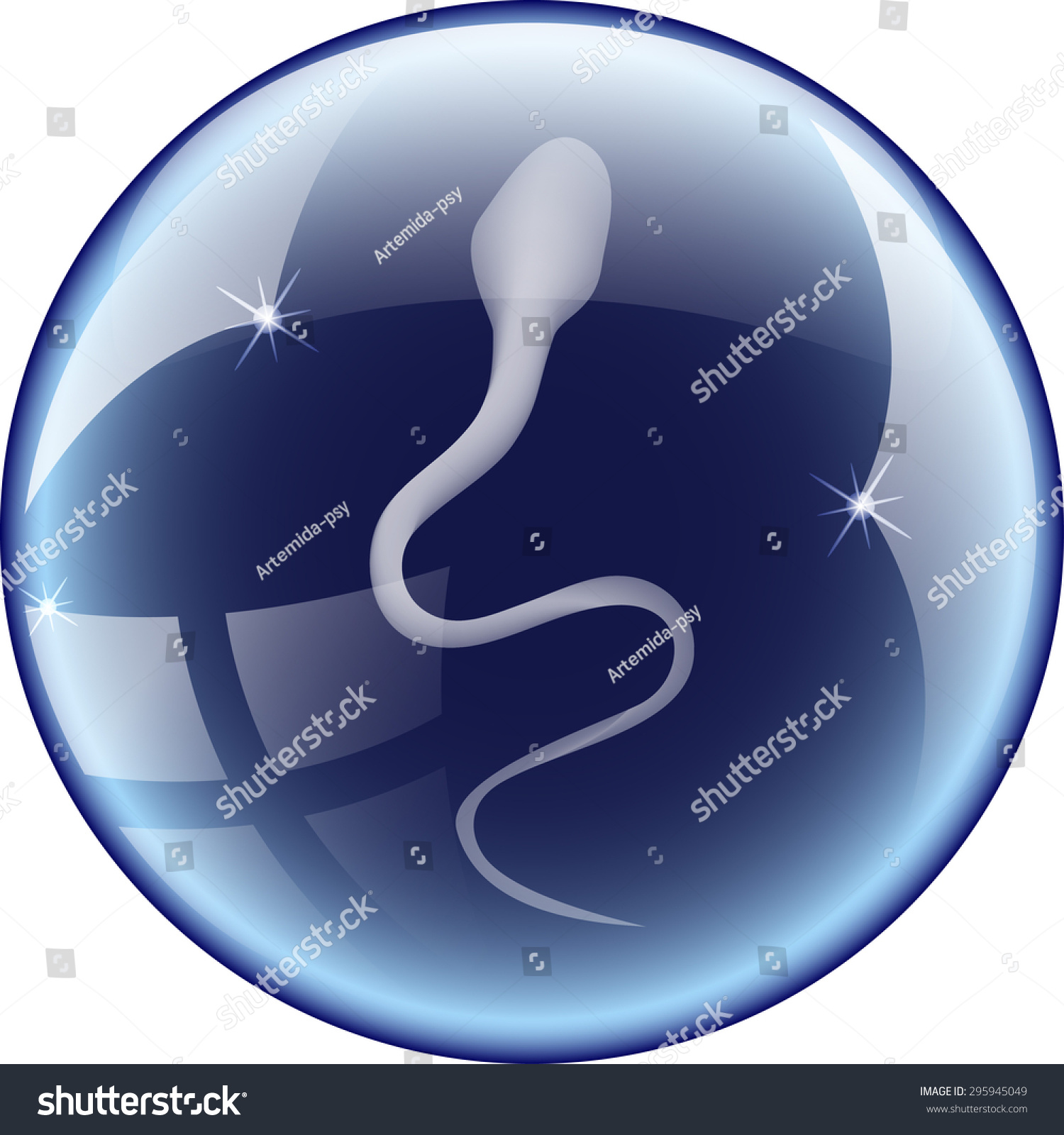 Vektor Stok Illustration Male Sex Cells Sperm Fertilization Tanpa Royalti 295945049 Shutterstock 6927