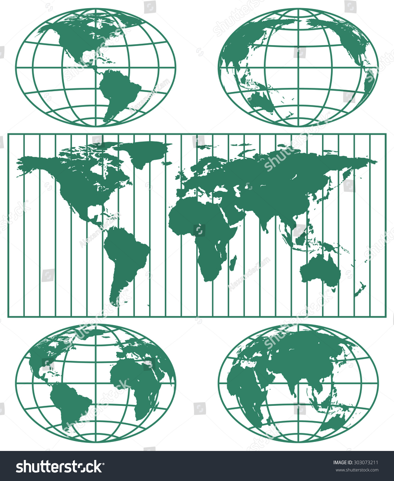 Map Of Hemispheres For Kids