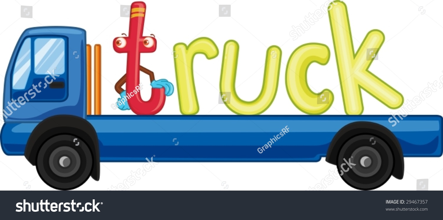 illustration-word-truck-stock-vector-royalty-free-29467357-shutterstock