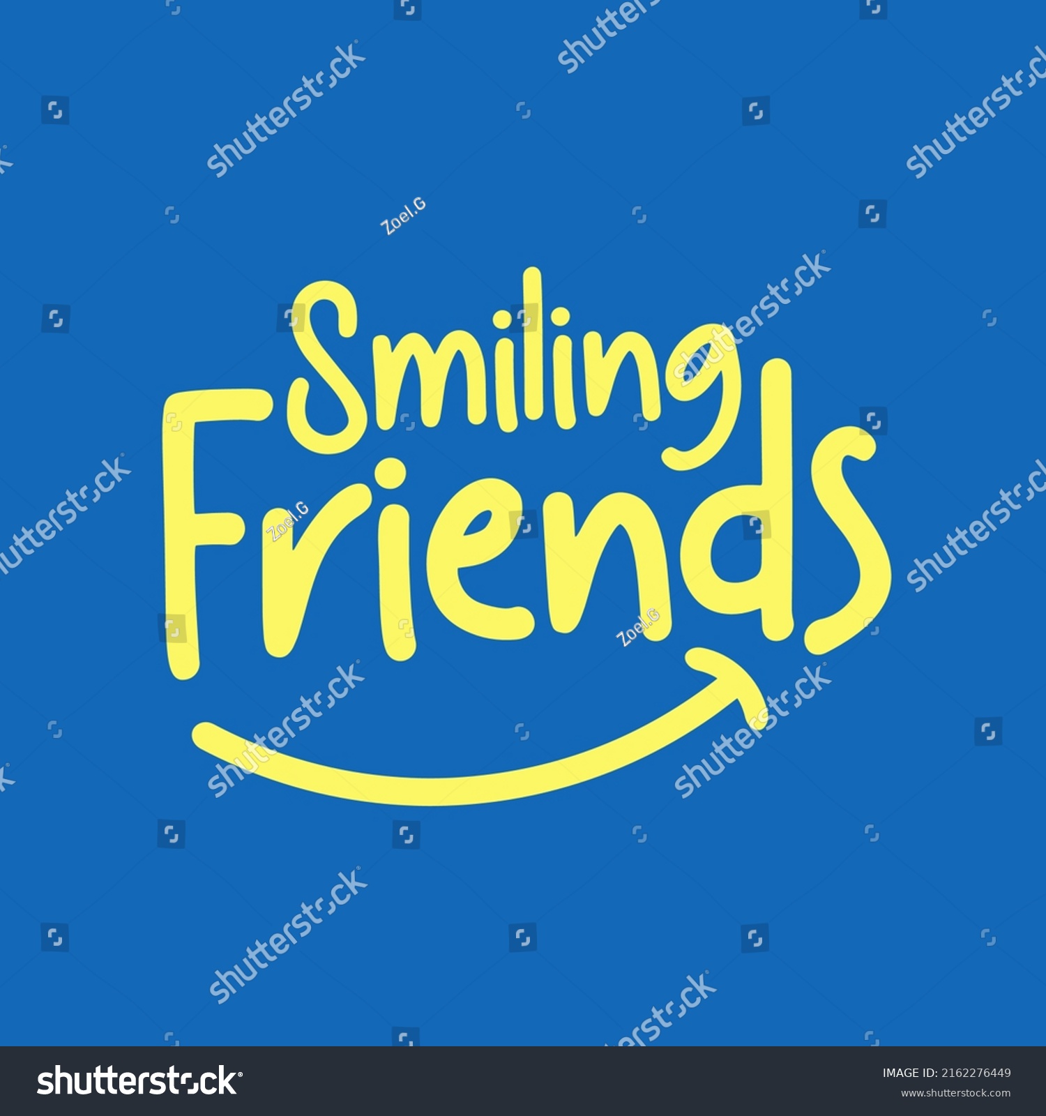 illustration-words-smiling-friends-positive-motivational-stock-vector