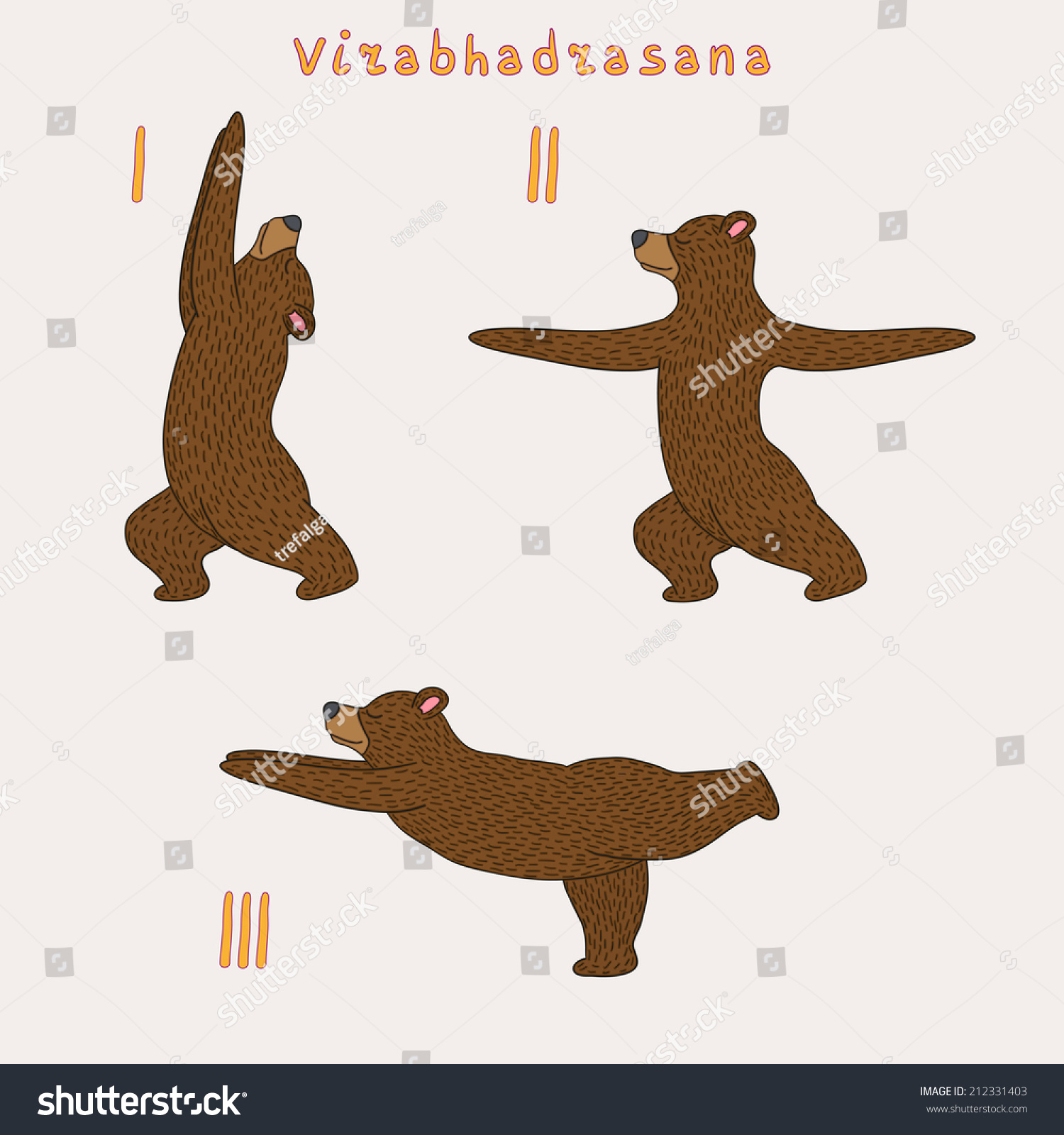 Yoga Bear Cartoon - Yoga For You