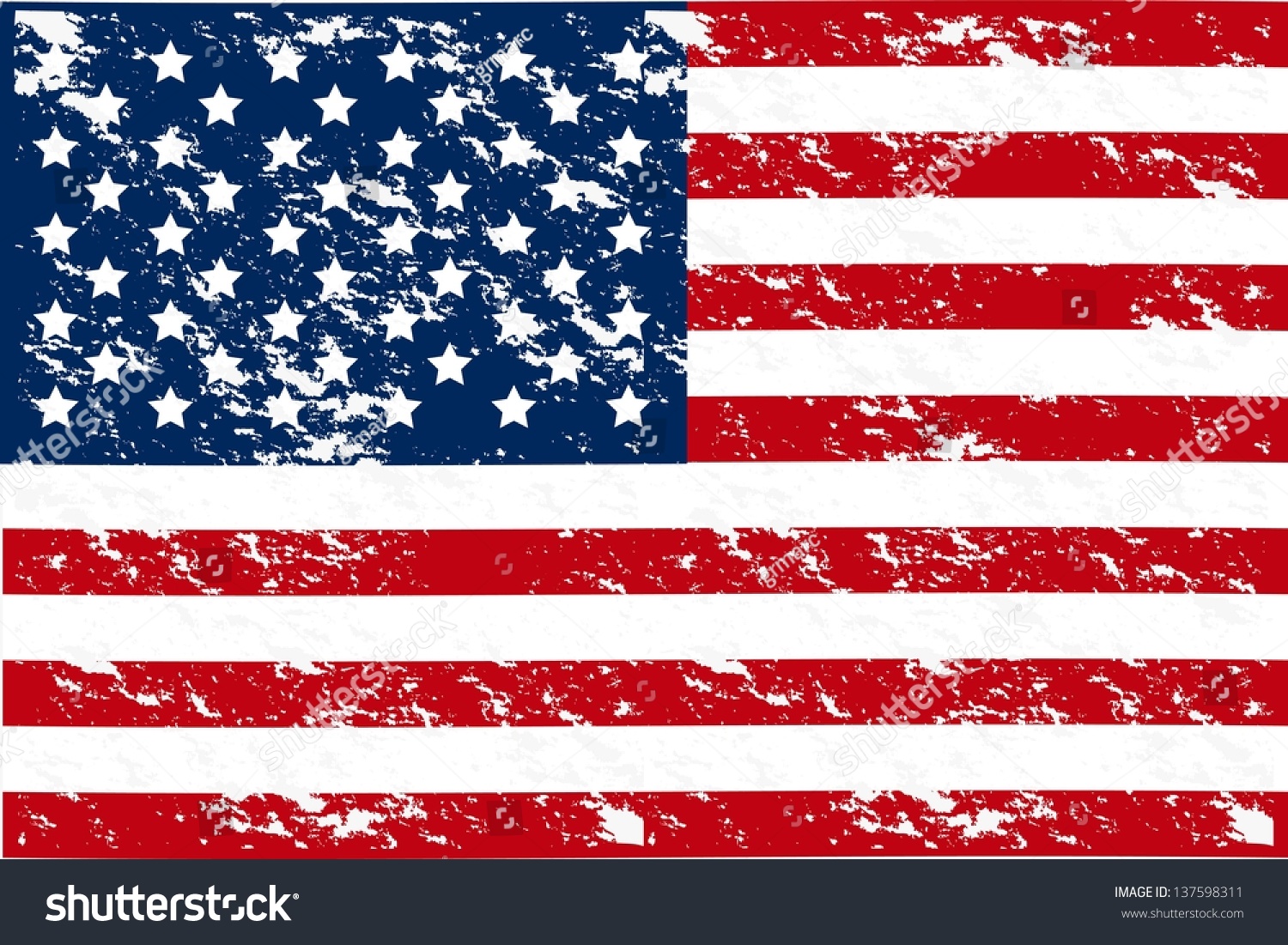SVG of Illustration patriot united states of america, usa poster, vector illustration svg