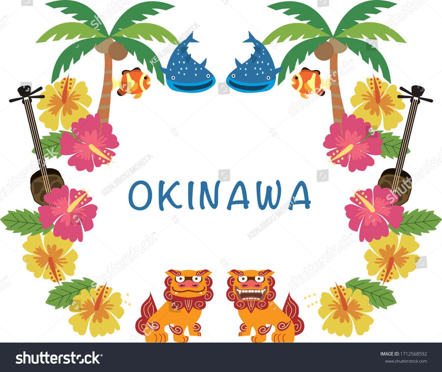 ジンベイザメ 沖縄 のイラスト素材 画像 ベクター画像 Shutterstock