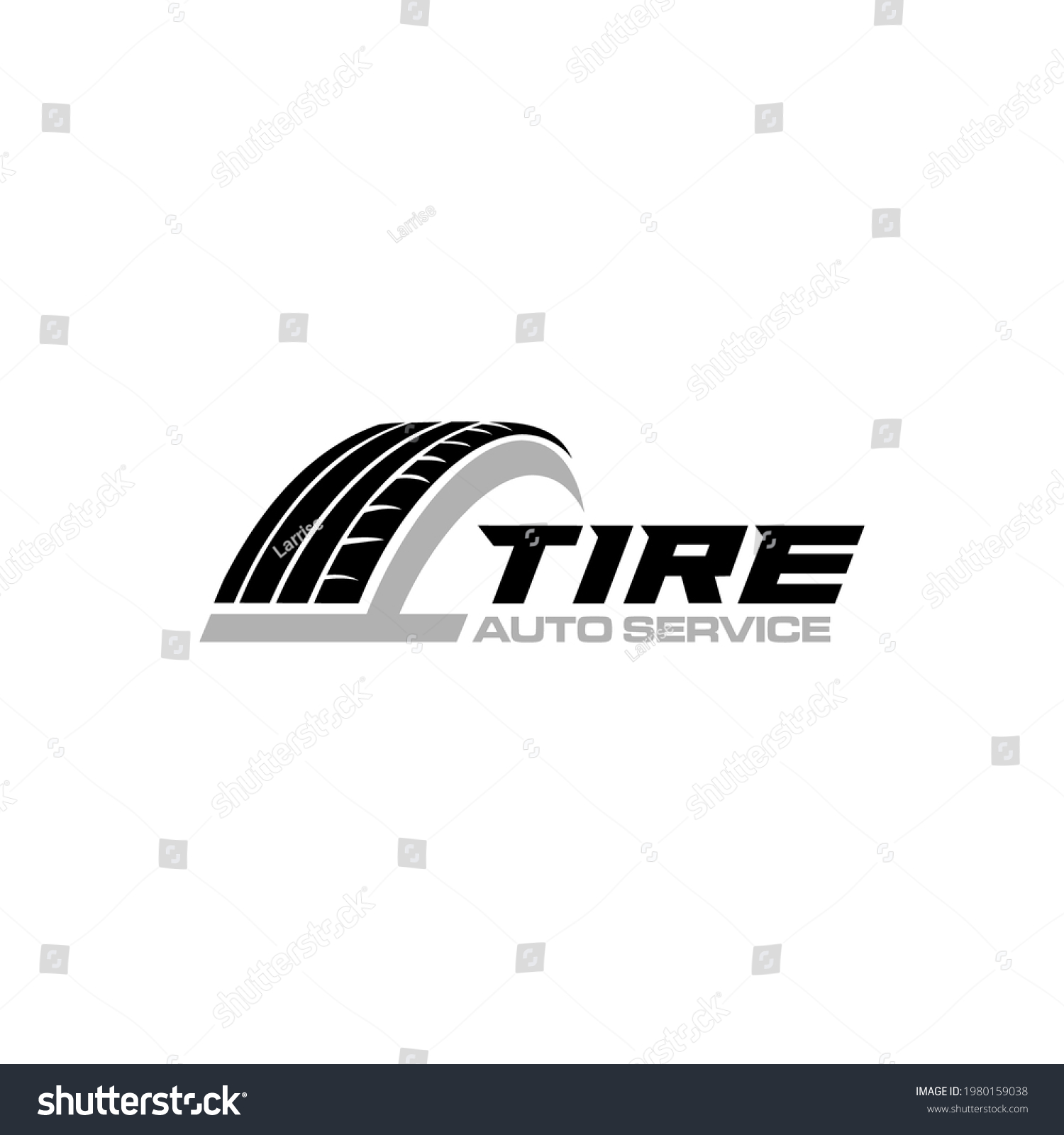 Illustration Vector Graphic Automotive Tires Shop Stock Vector (Royalty ...