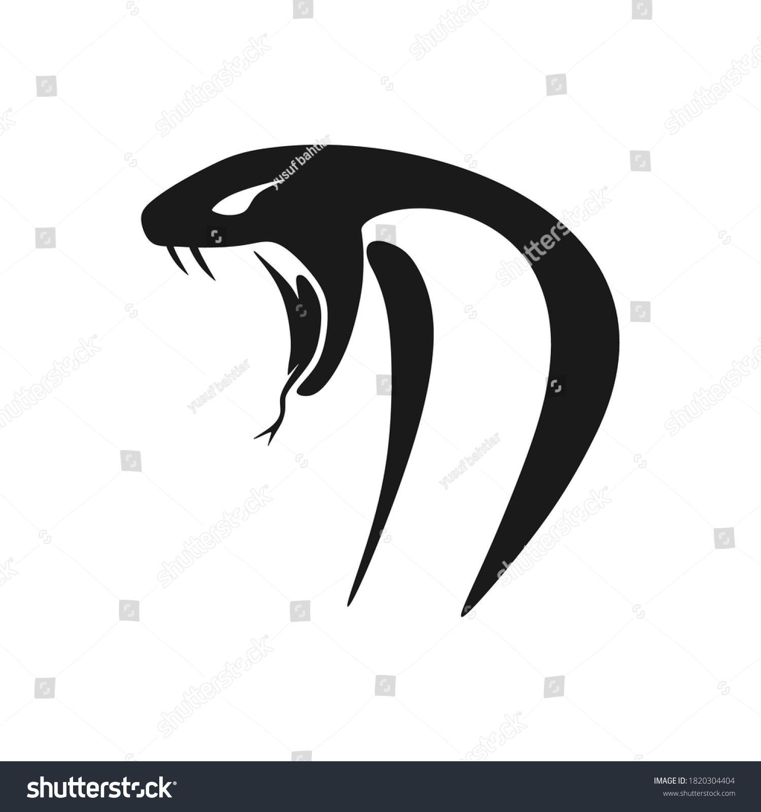 SVG of illustration vector graphic of cobra logo or icon svg