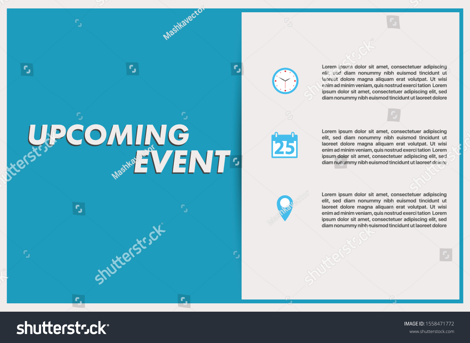 Upcoming Events Template from image.shutterstock.com