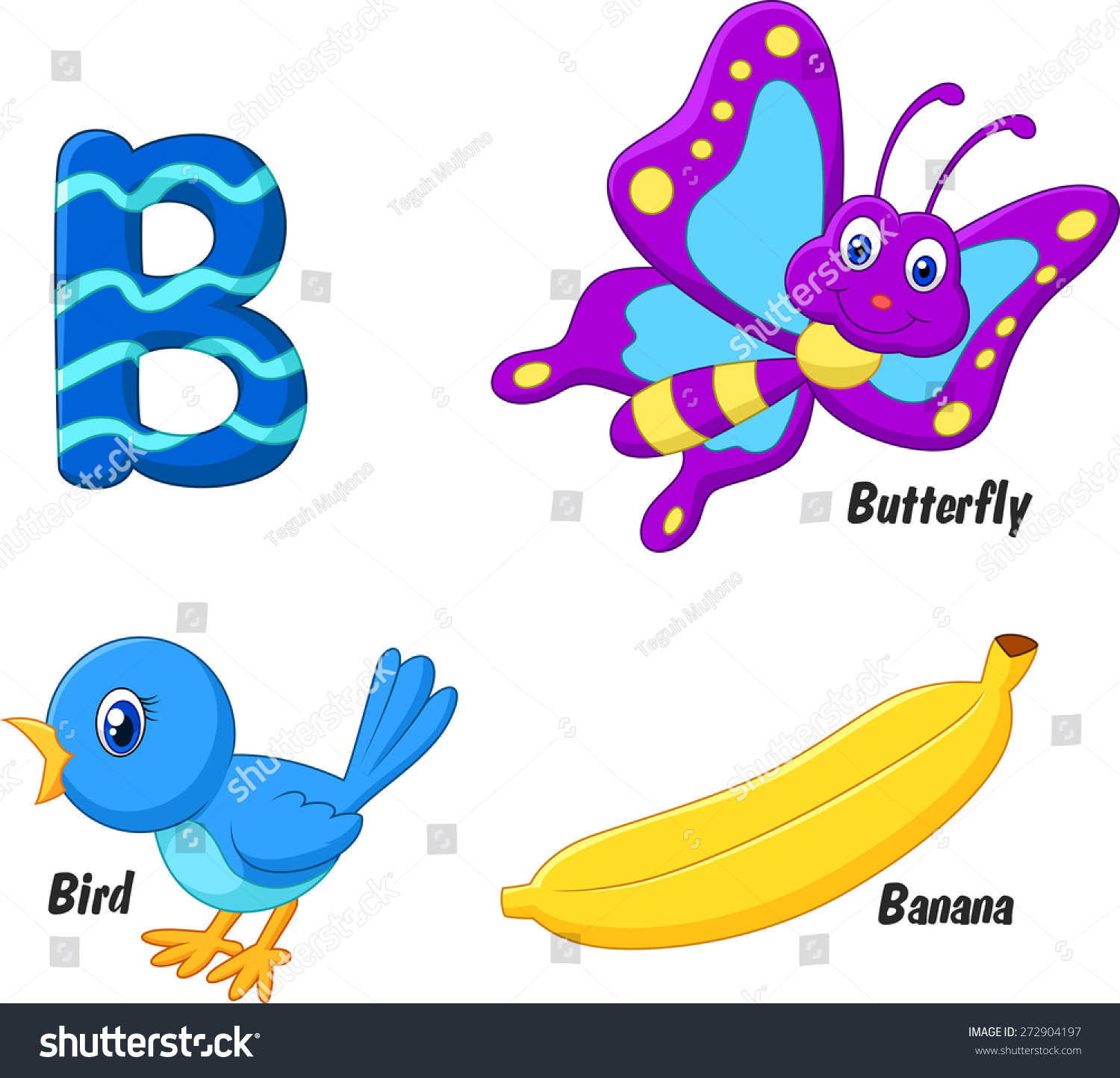 Illustrator B Alphabet Stock Vector (Royalty Free) 272904197 | Shutterstock