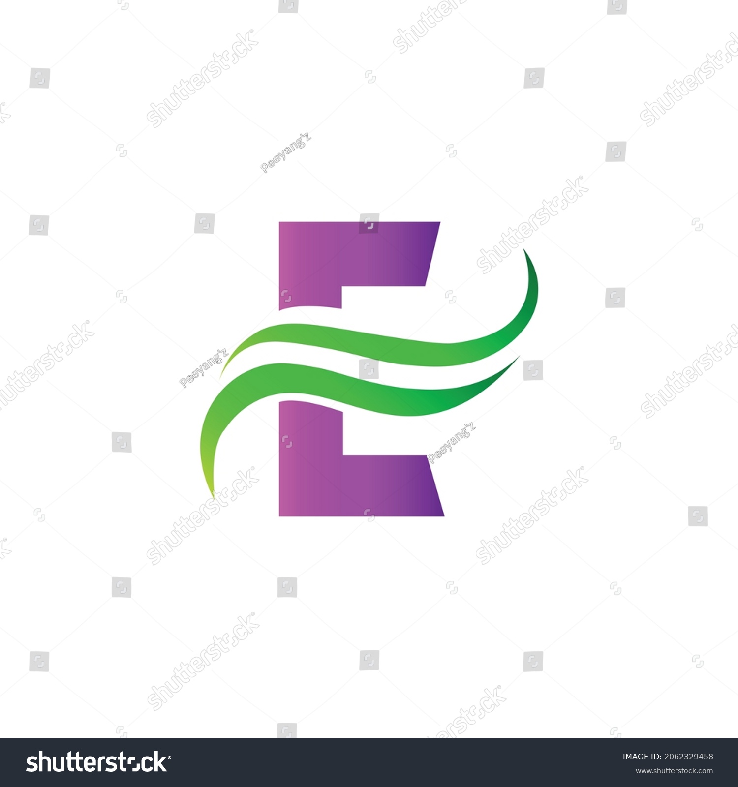 Illustrator Vector Letter Design Stock Vector Royalty Free 2062329458