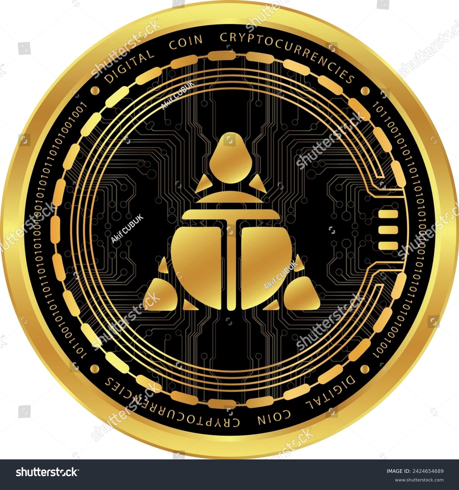 SVG of Images of alien worlds-TLM virtual currency. digital coins. 3d illustrations. svg