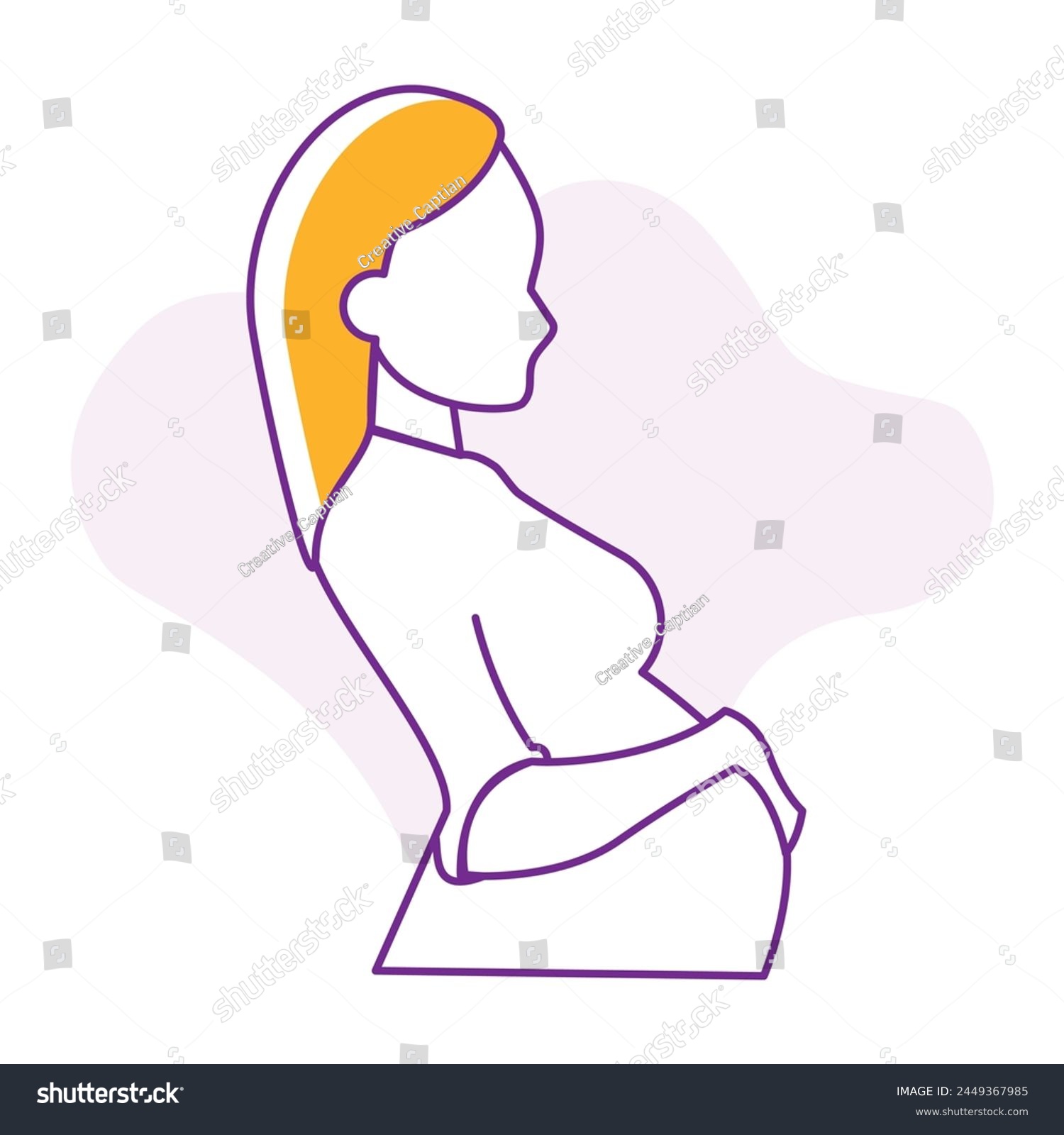 SVG of Implement supportive belly panels for maternity wear innovation, offering pregnant individuals enhanced comfort and support during various activities. svg