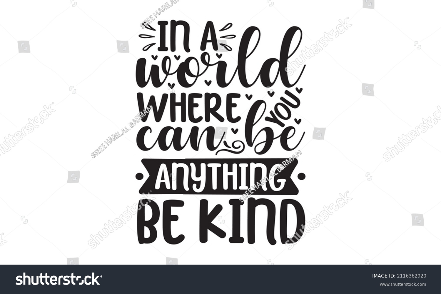 World Where You Can Be Anything Stock Vector (Royalty Free) 2116362920 ...